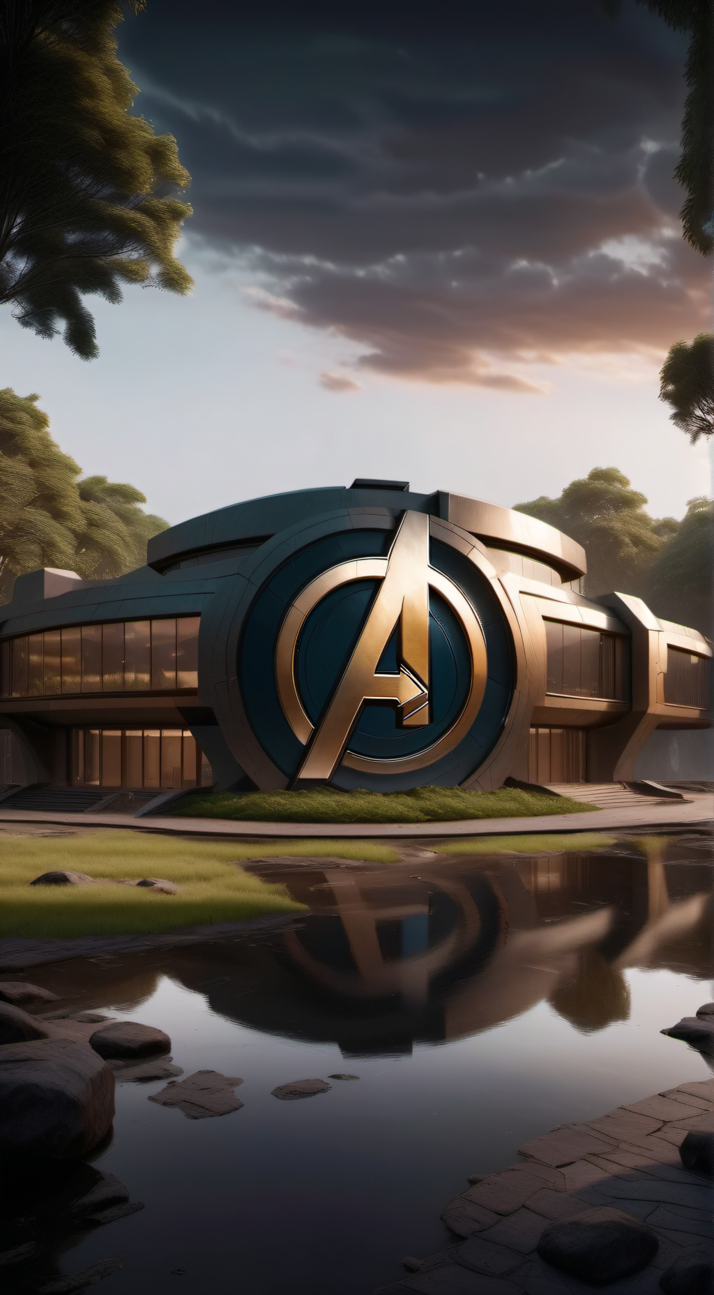 ai character: Avengers talkie 21 background