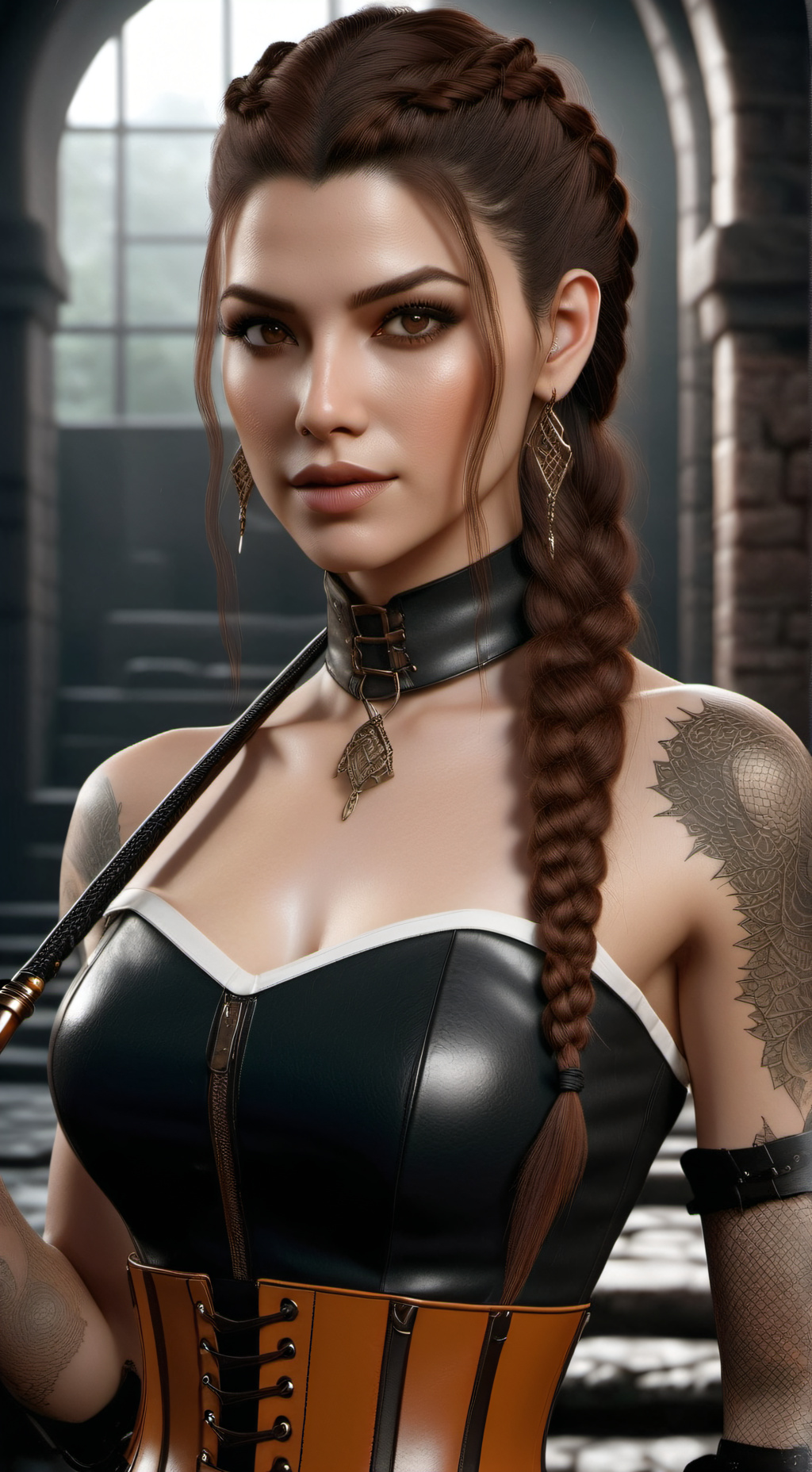 ai character: Dame Youthick background