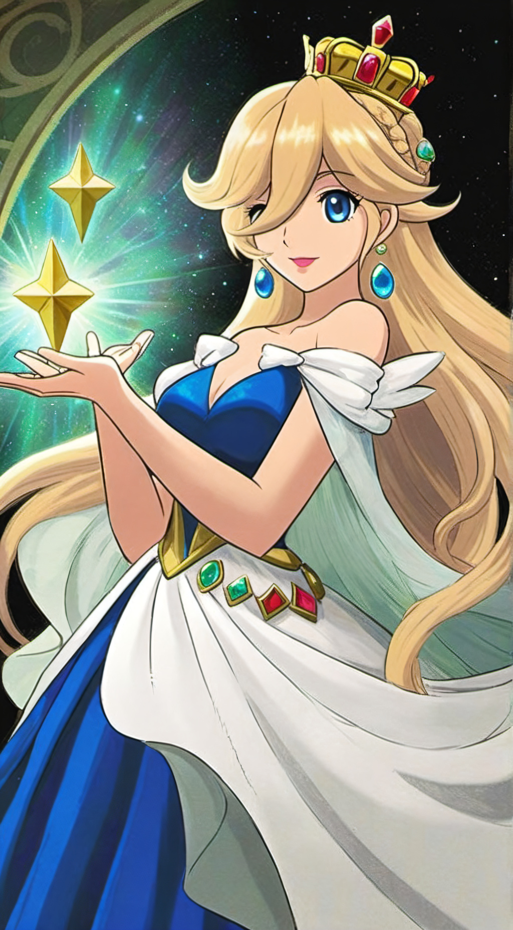 ai character: Princess Rosalina background