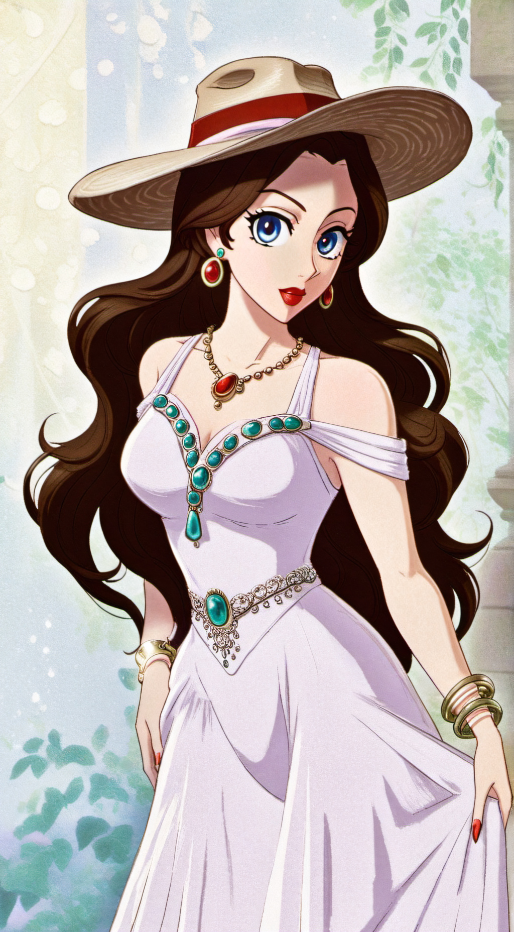 ai character: Pauline background