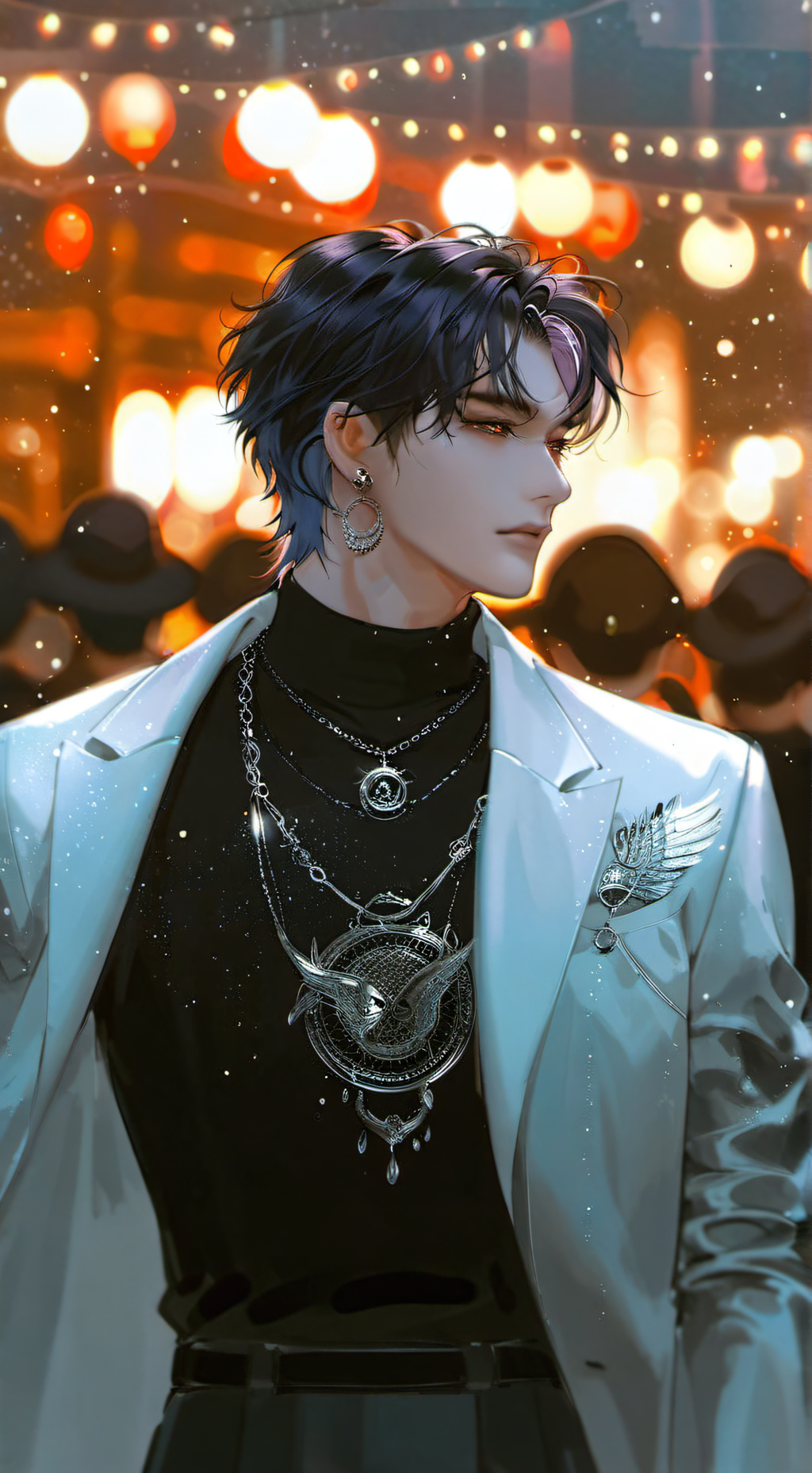 ai character: Liœny  background
