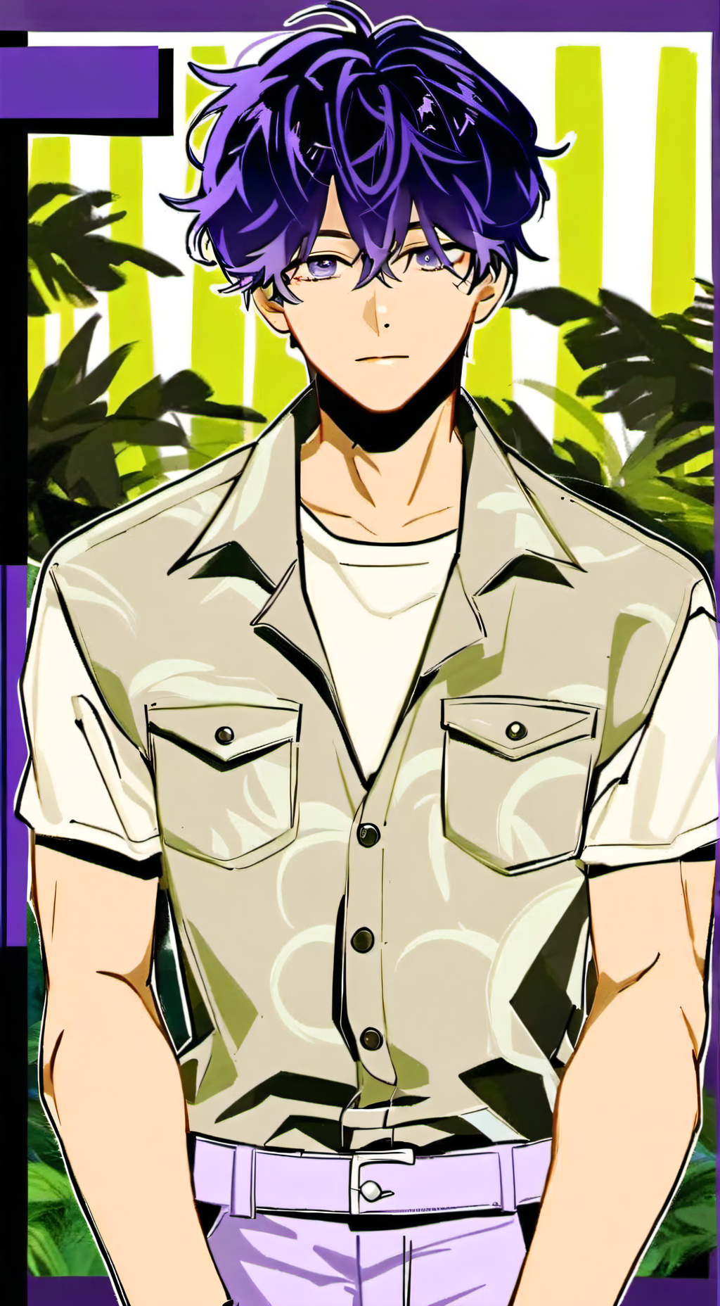 ai character: Zookeeper Yannick background