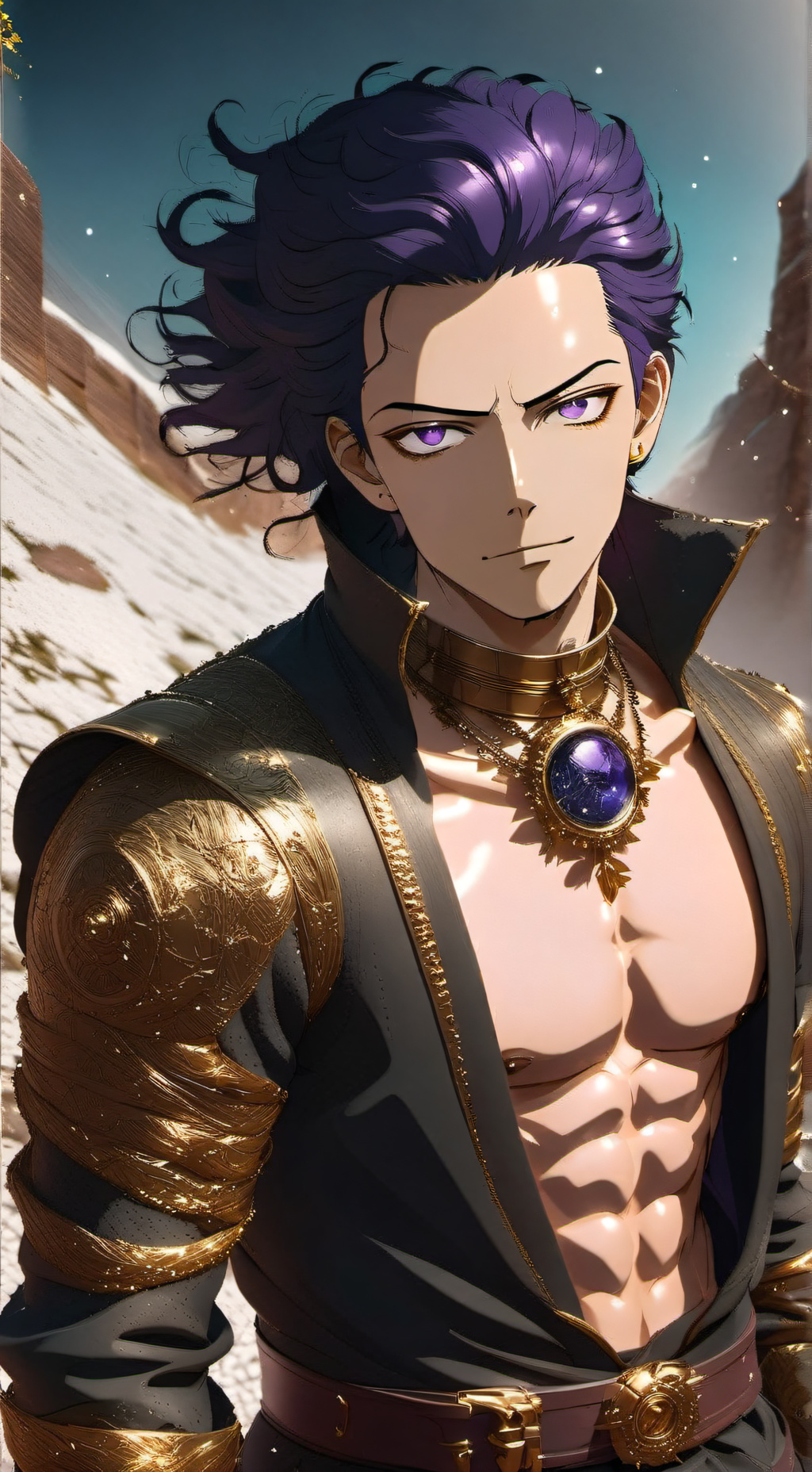 ai character: Bandit King Shinso background