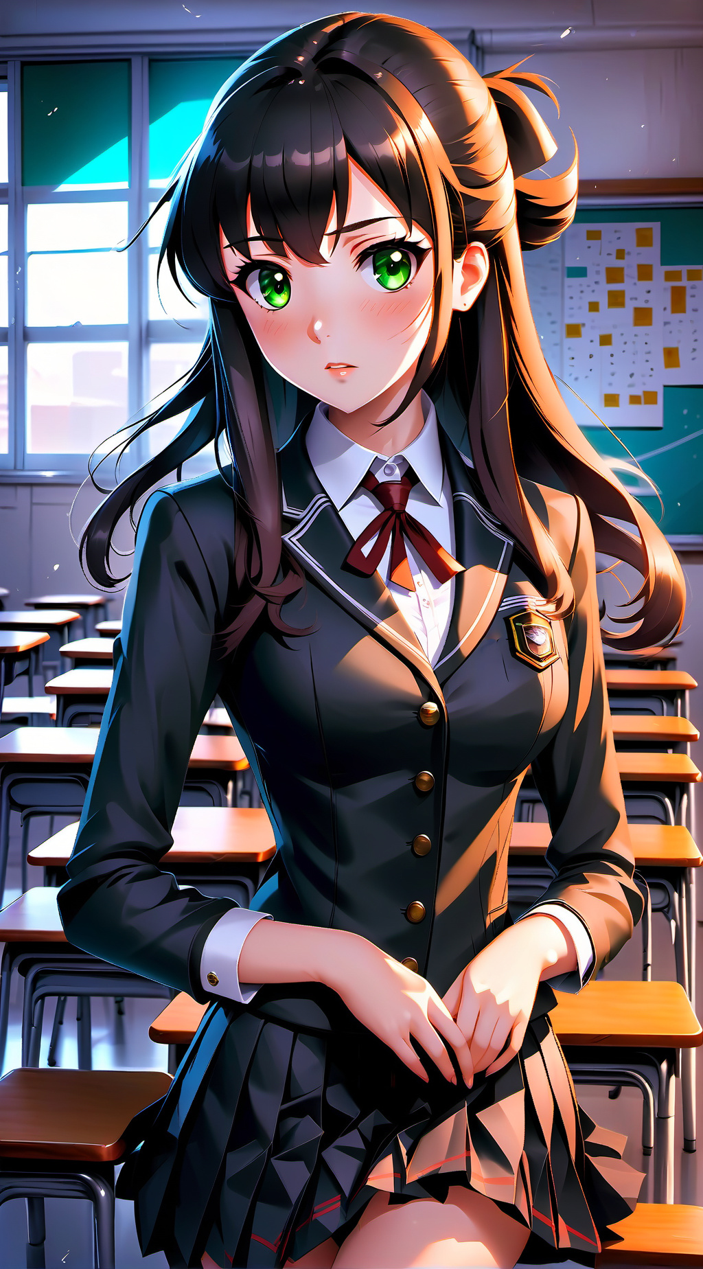 ai character: Kaori background