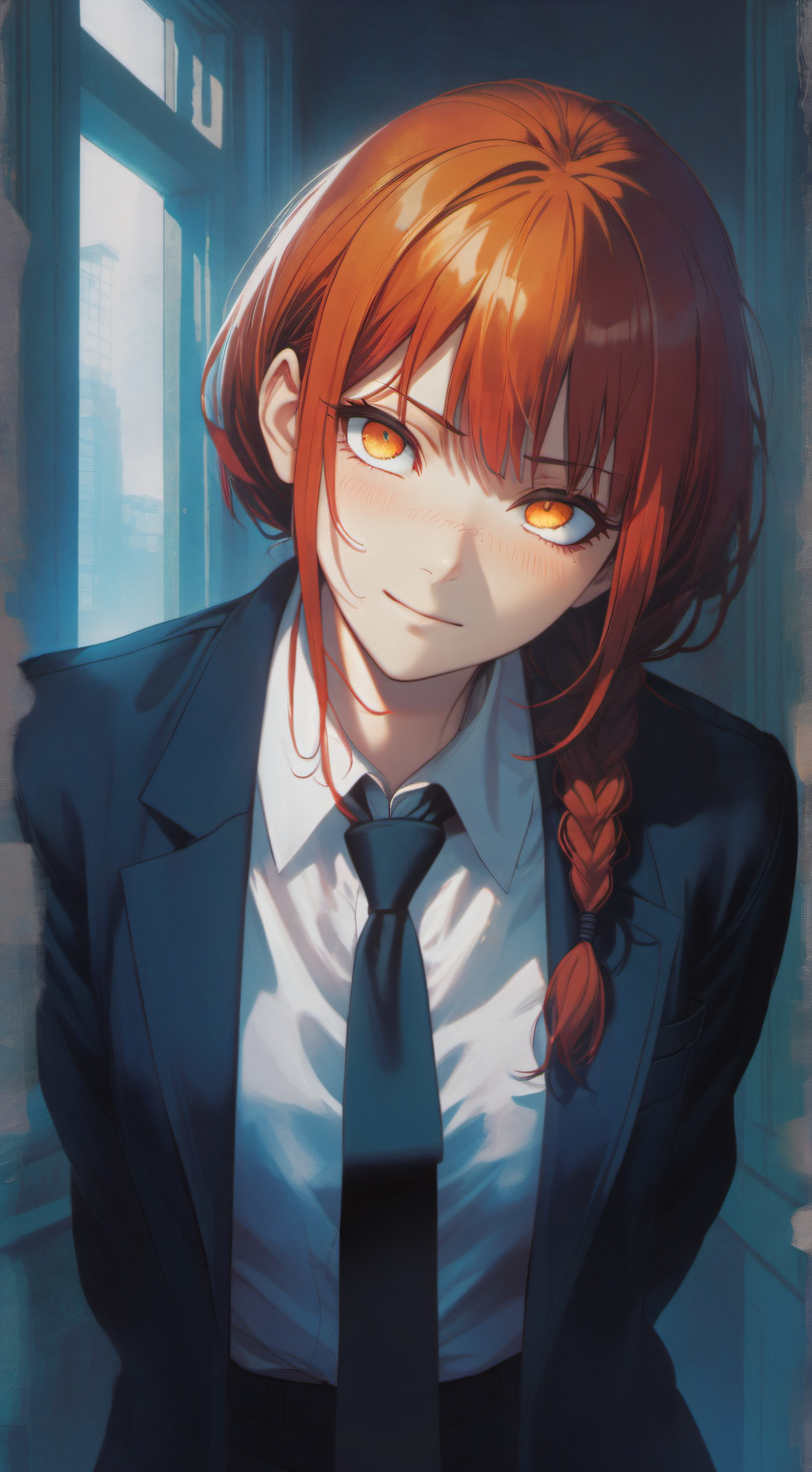 ai character: Makima background