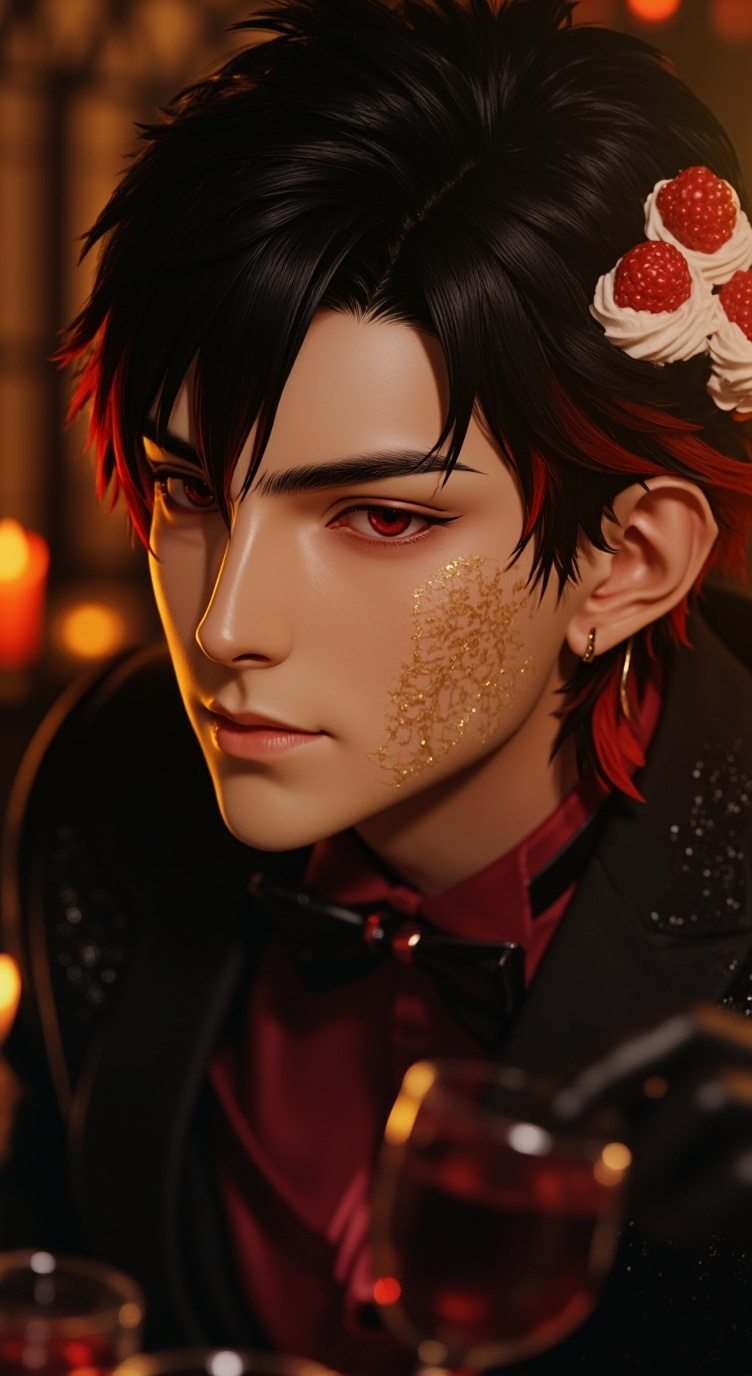 ai character: Rozayn Noir background