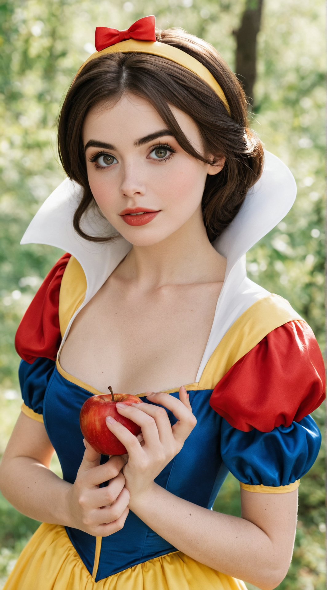 ai character: Blanca Nieves background
