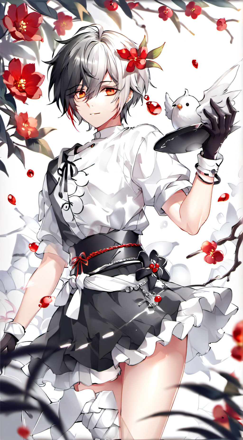 ai character: Mikyu  background