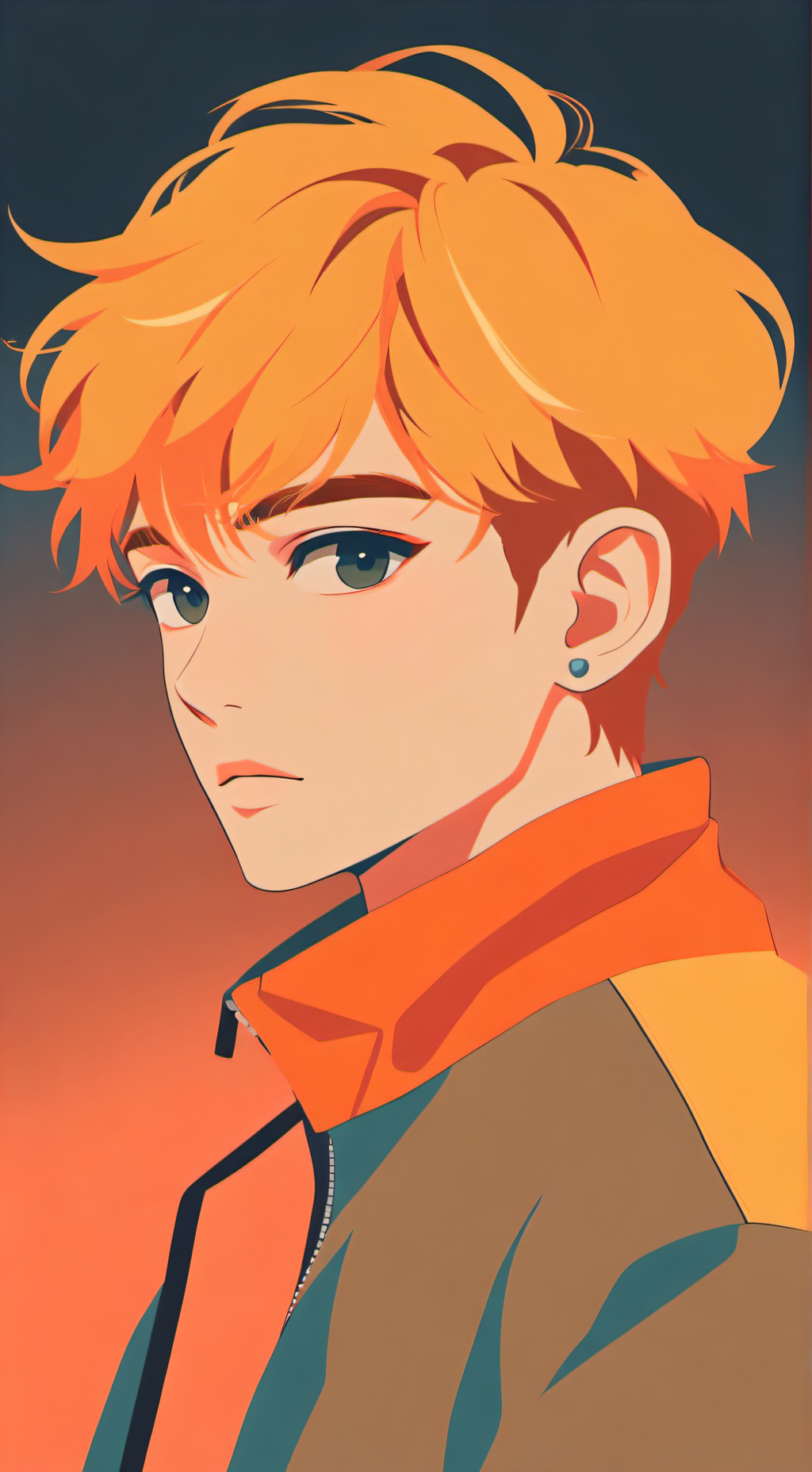 ai character: Caven  background