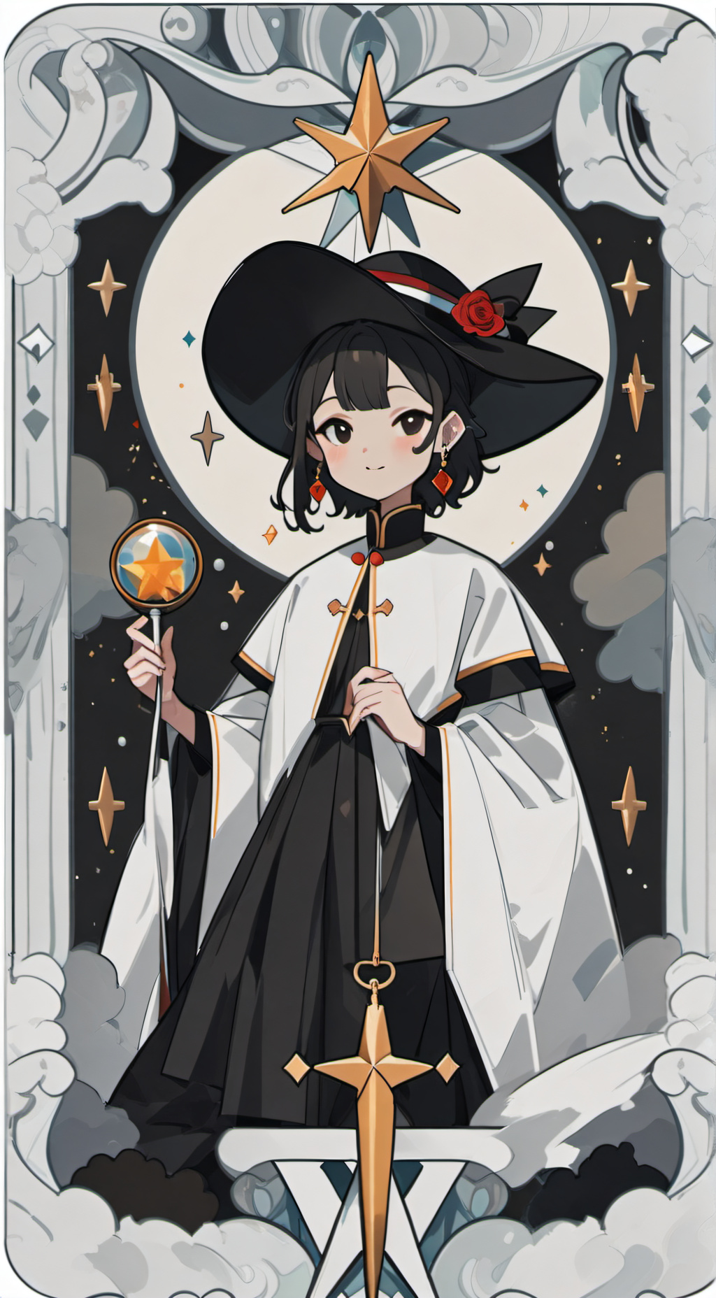 ai character: el trío princesas background