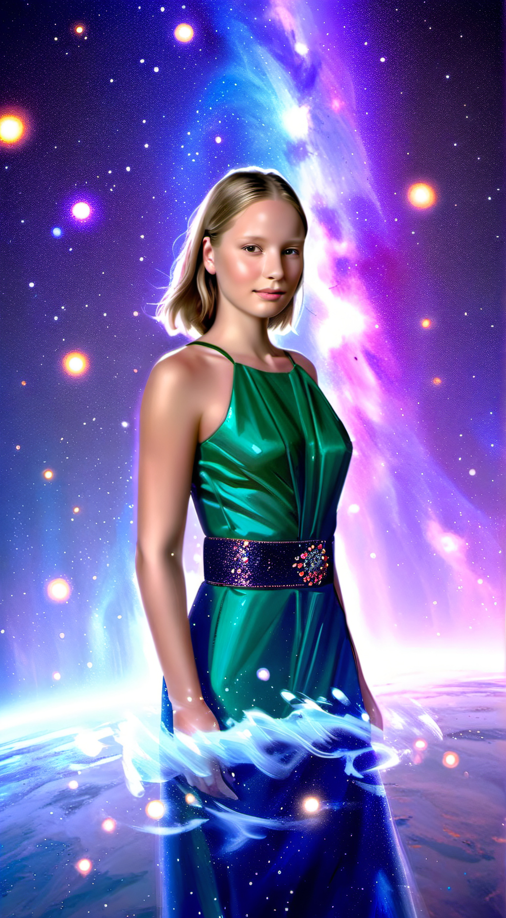 ai character: sarah young background