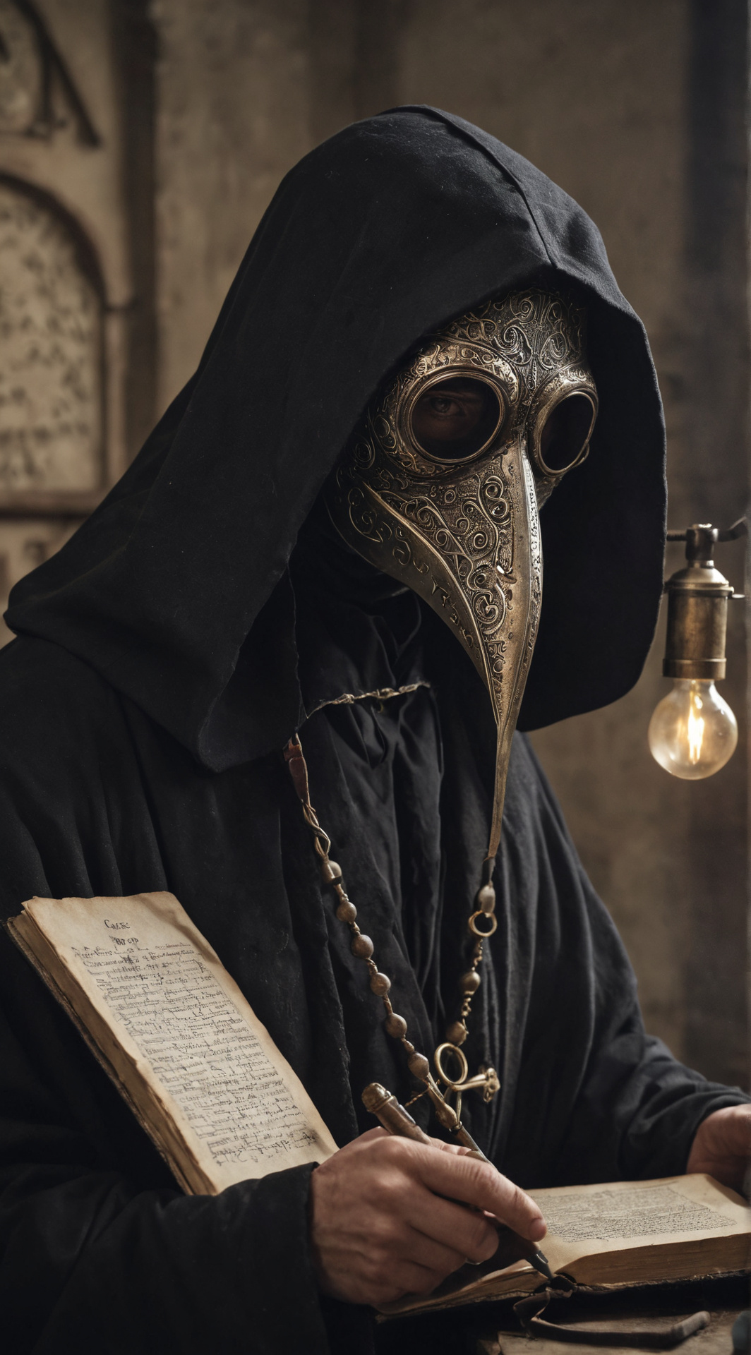 ai character: SCP-049 background