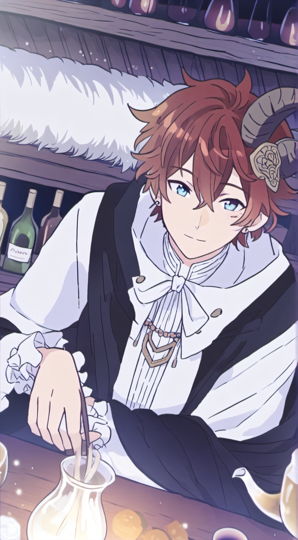 ai character: Ossian Kokari background