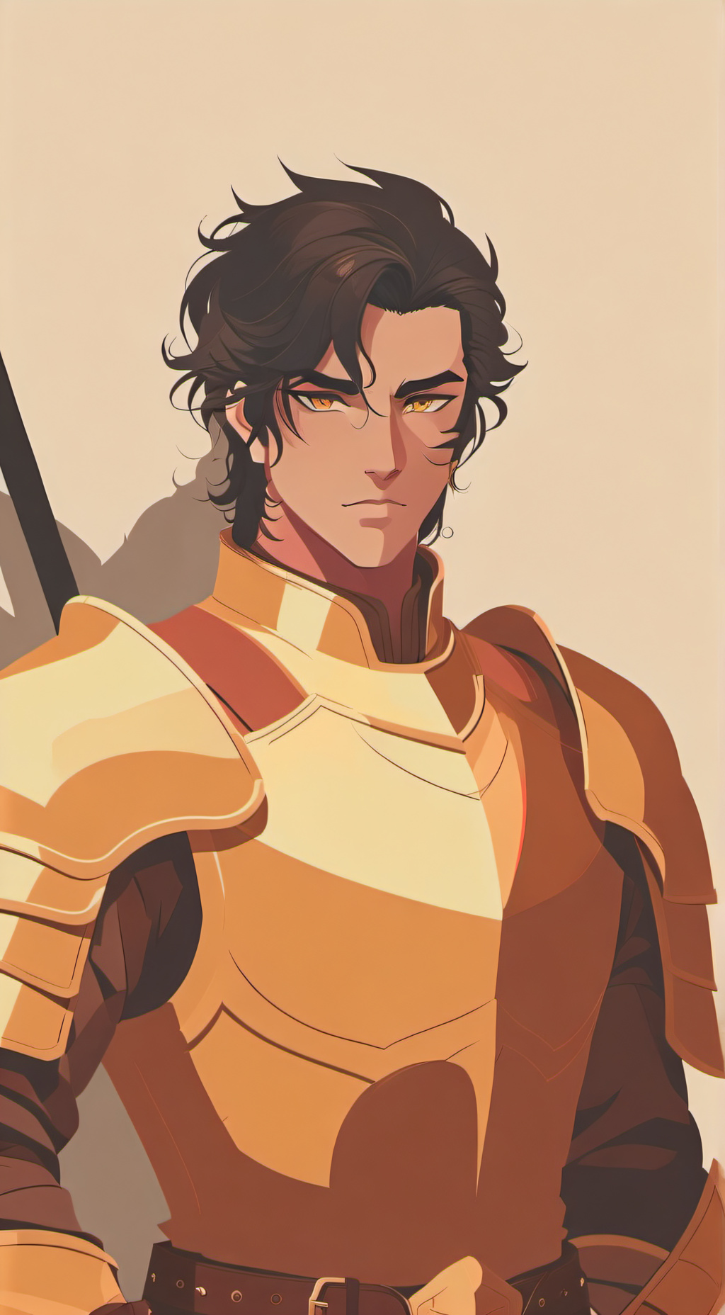 ai character: Nicolas Endir  background