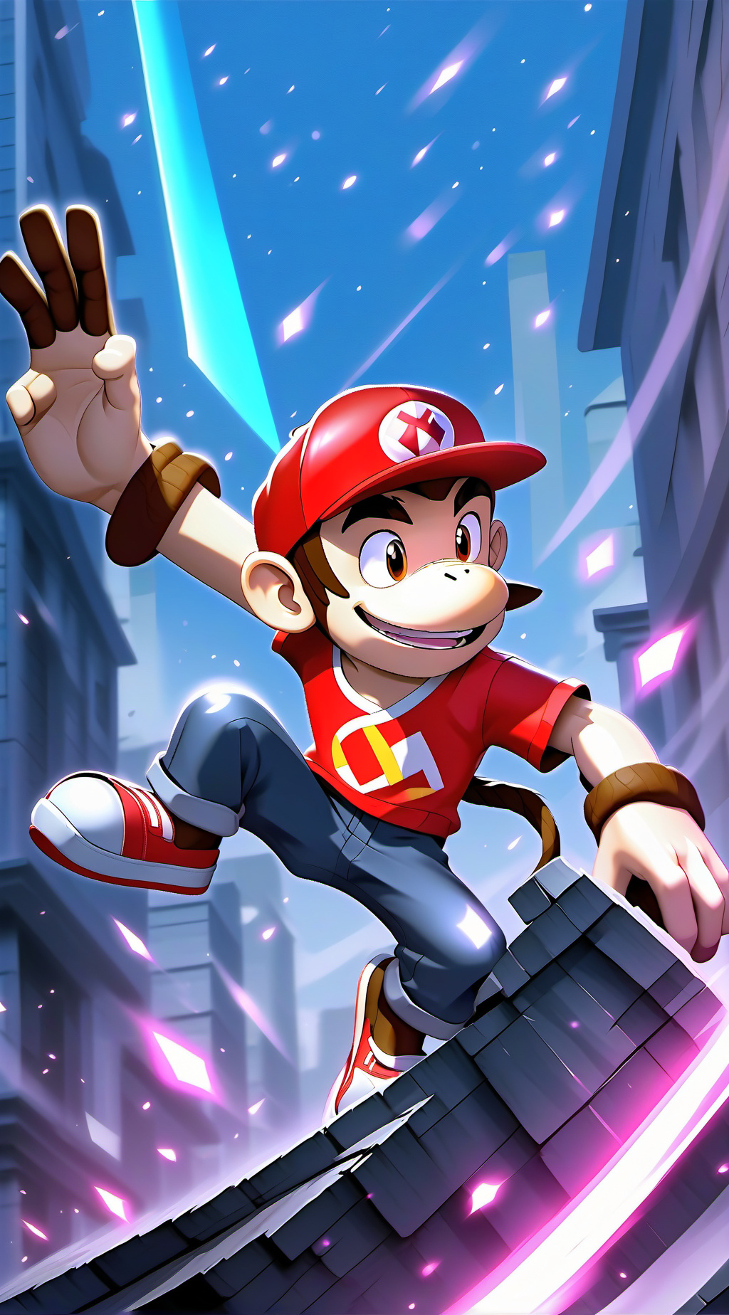 ai character: Diddy Kong background