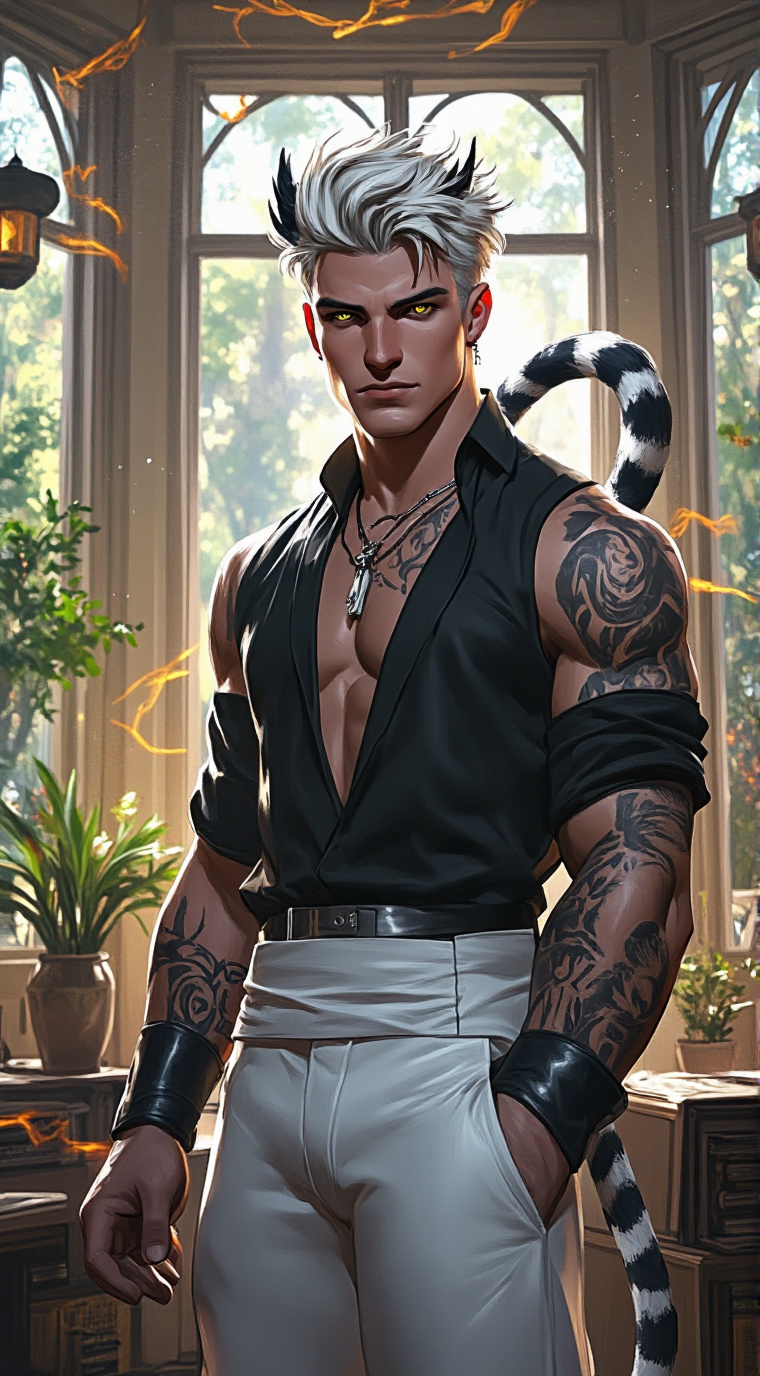 ai character: Nasir background