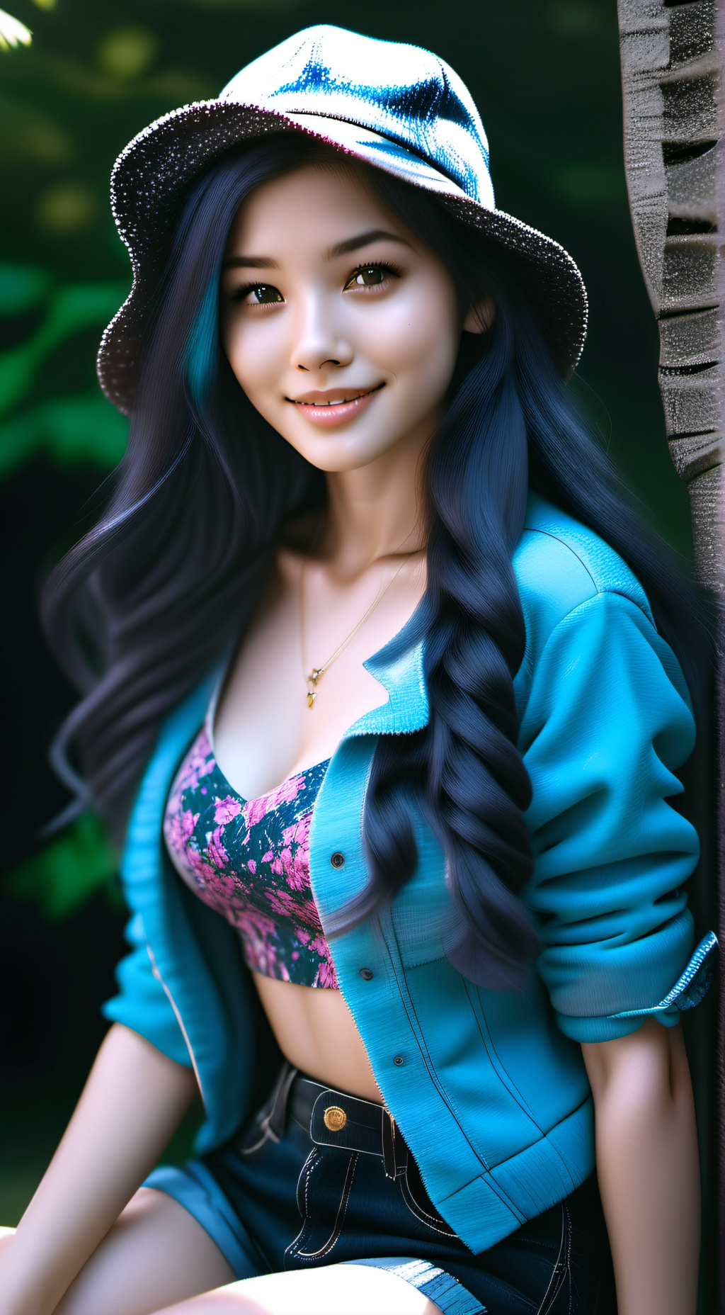 ai character: Sofia background