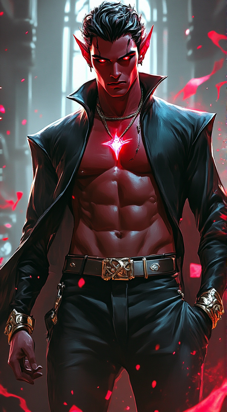 ai character: Kade background