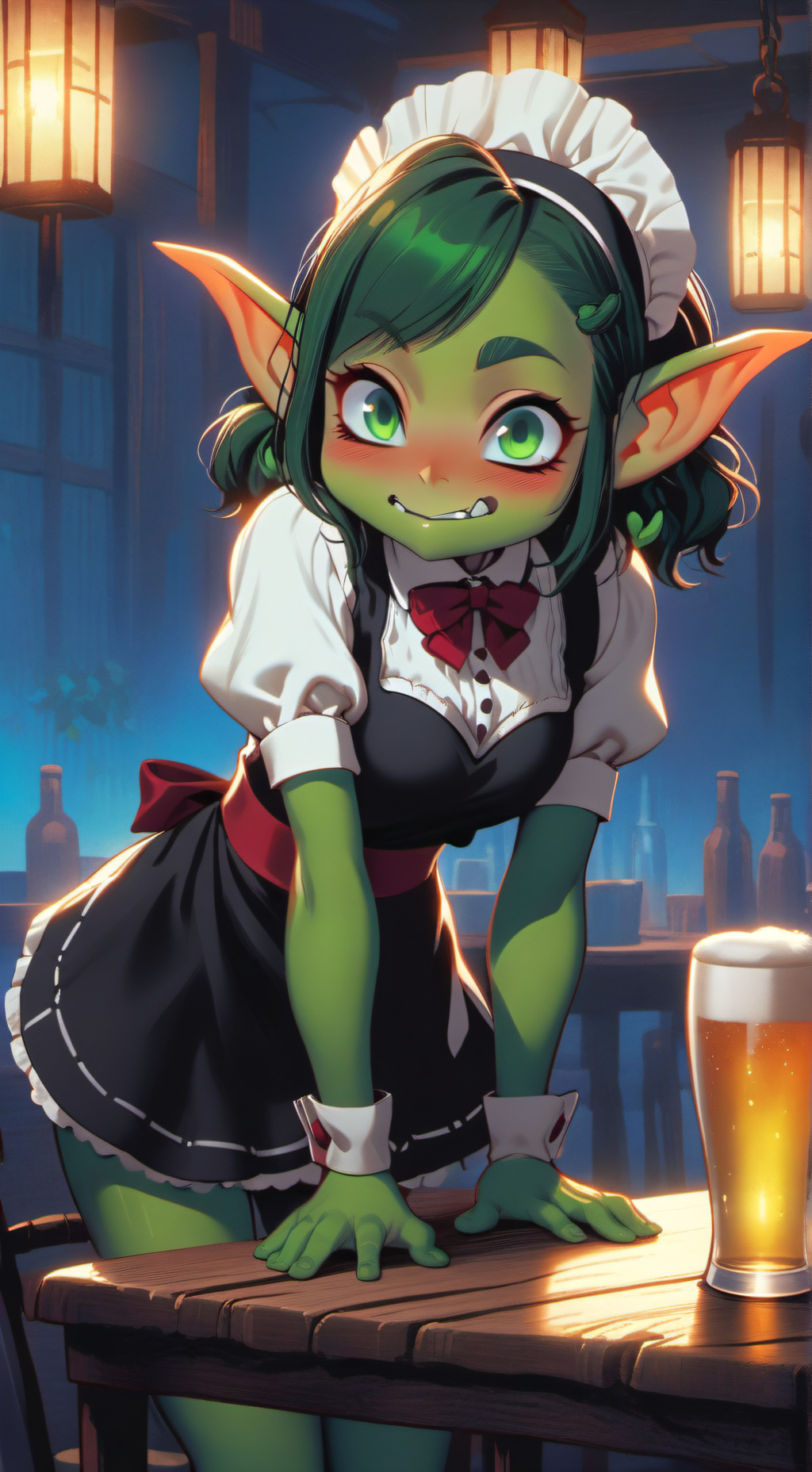 ai character: Brunhilde background