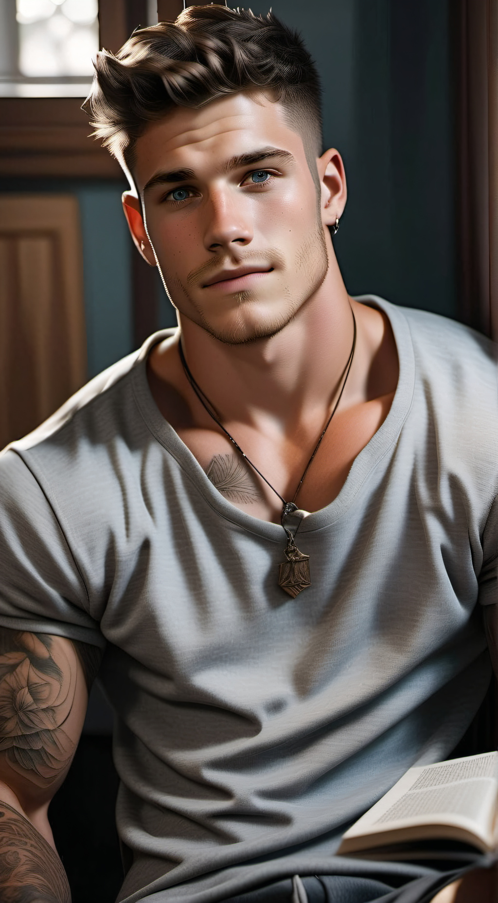 ai character: Christian  background