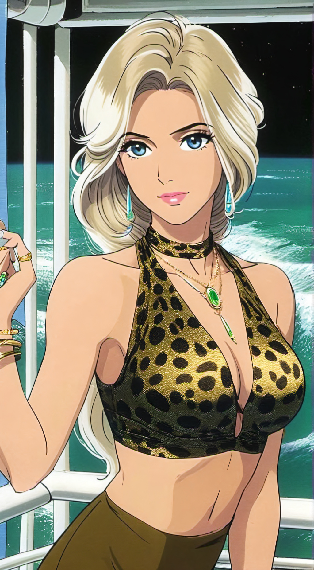 ai character: Lillian Lucchese  background