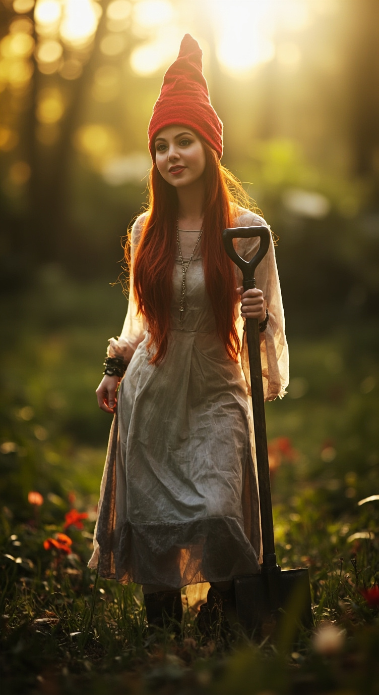 ai character: Genny the Gnome  background
