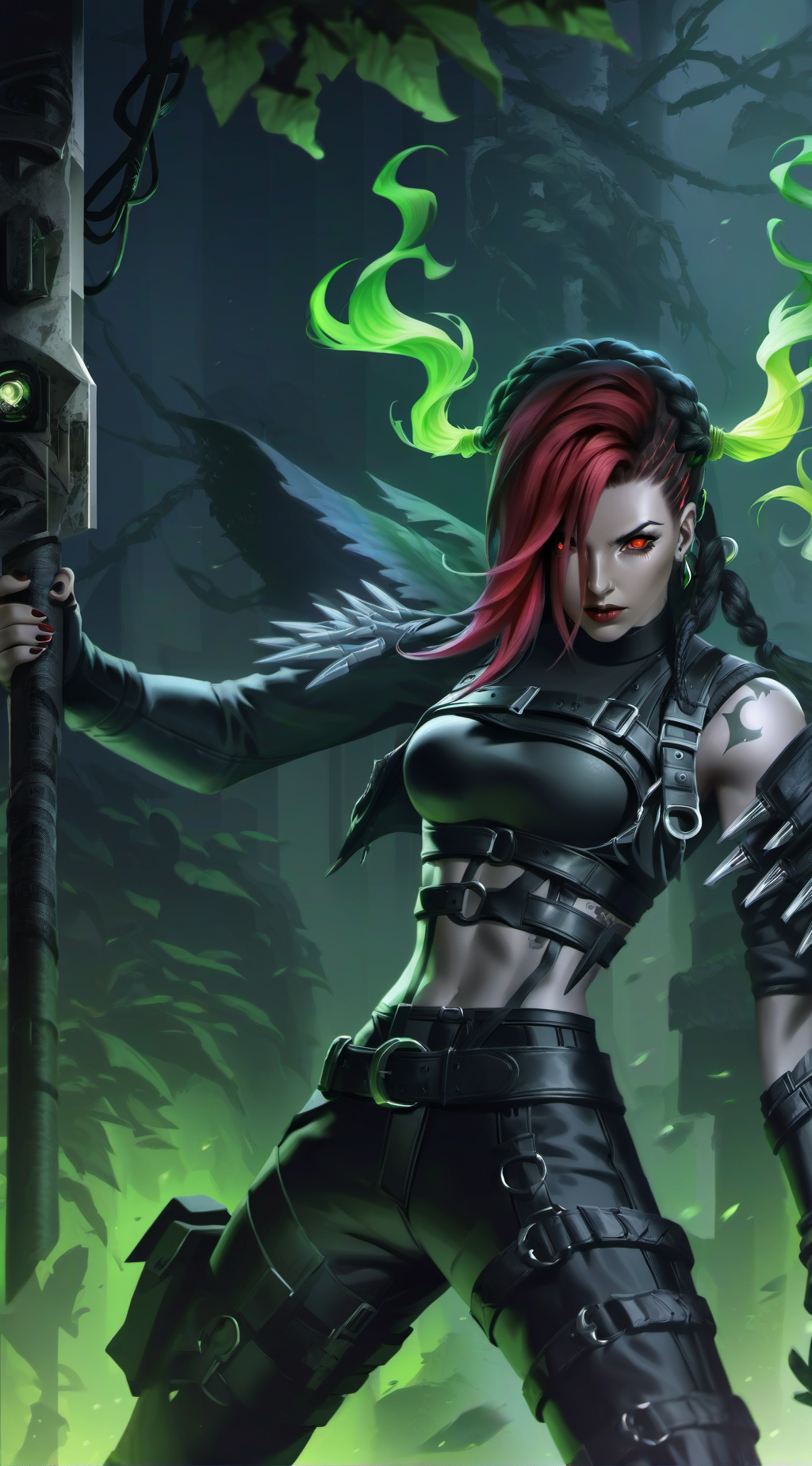 ai character: Juno Fire  background