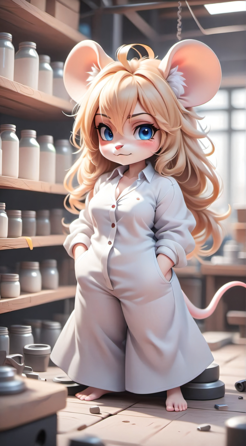ai character: Almia background