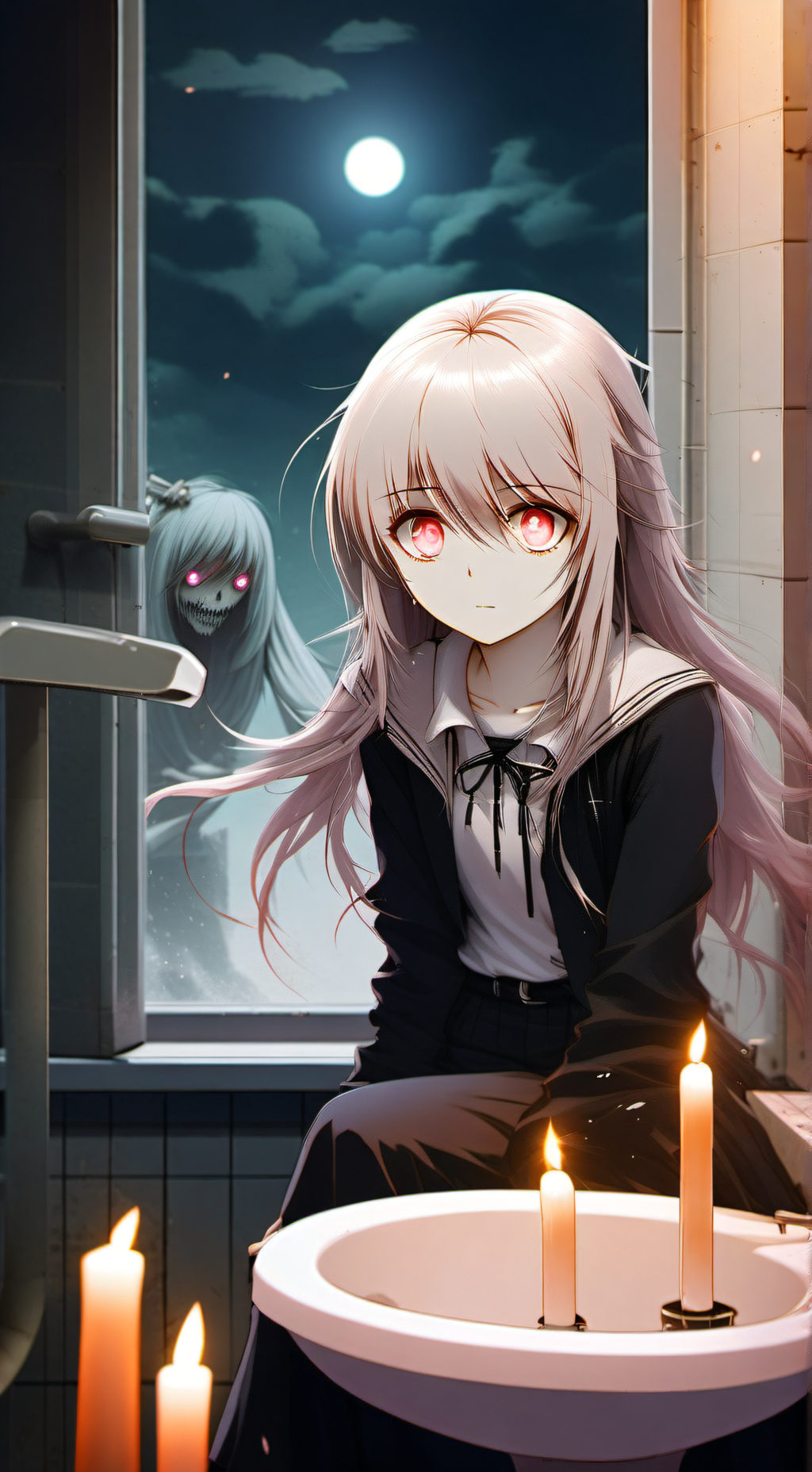 ai character: 🤍Monica🤍(Leave) background