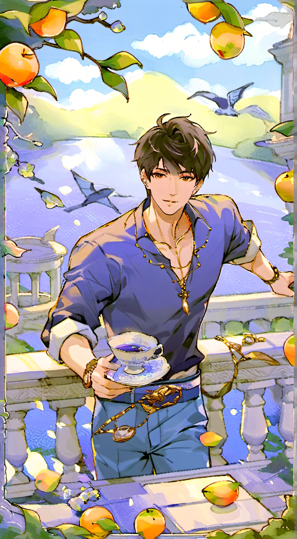 ai character: King Lennardio background