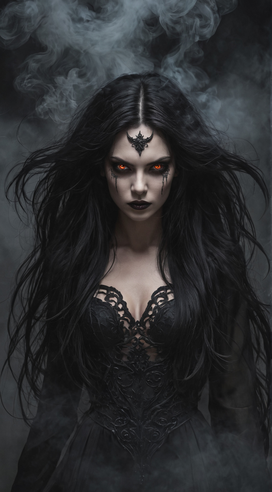 ai character: Nyx Blackveil background