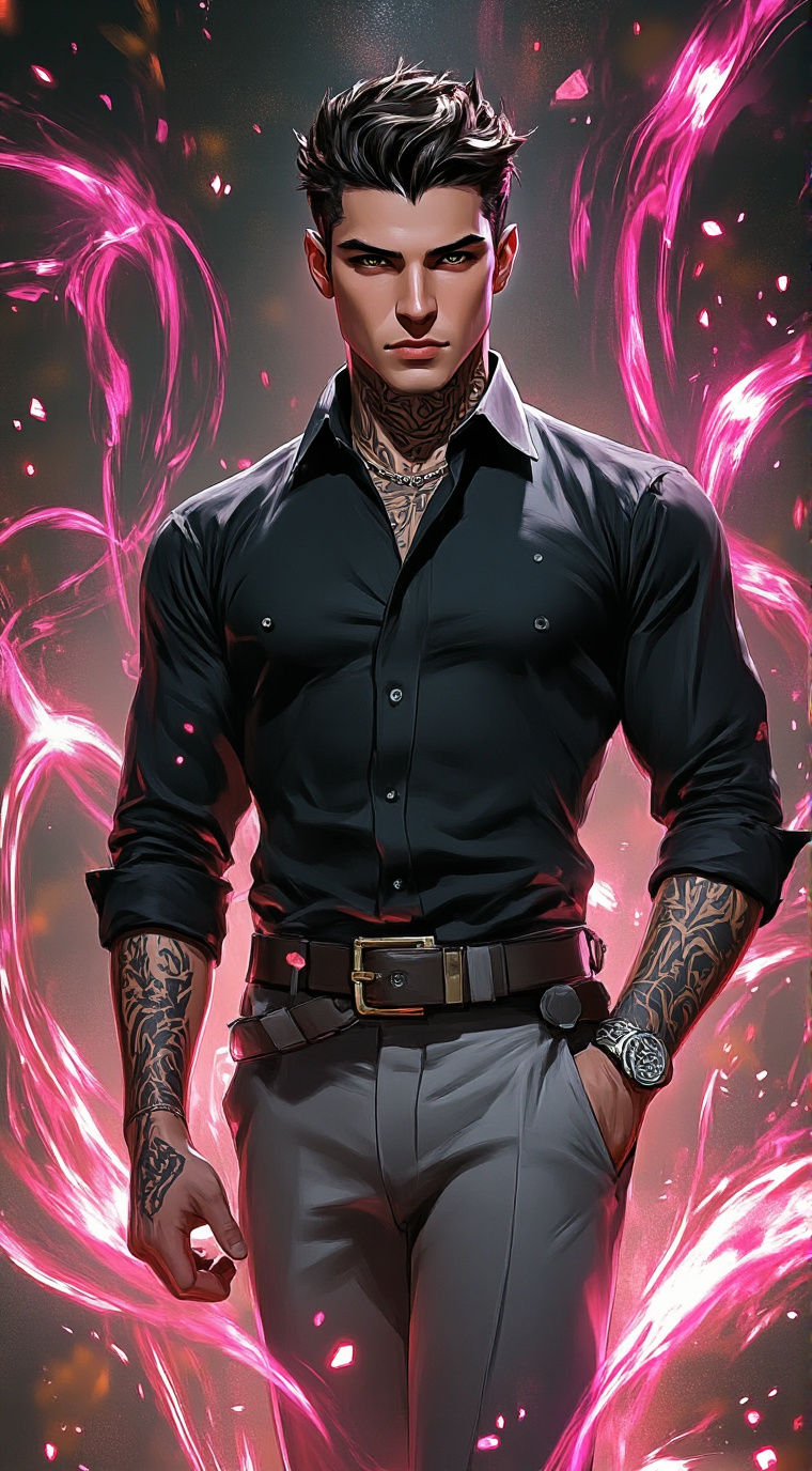 ai character: Kai background