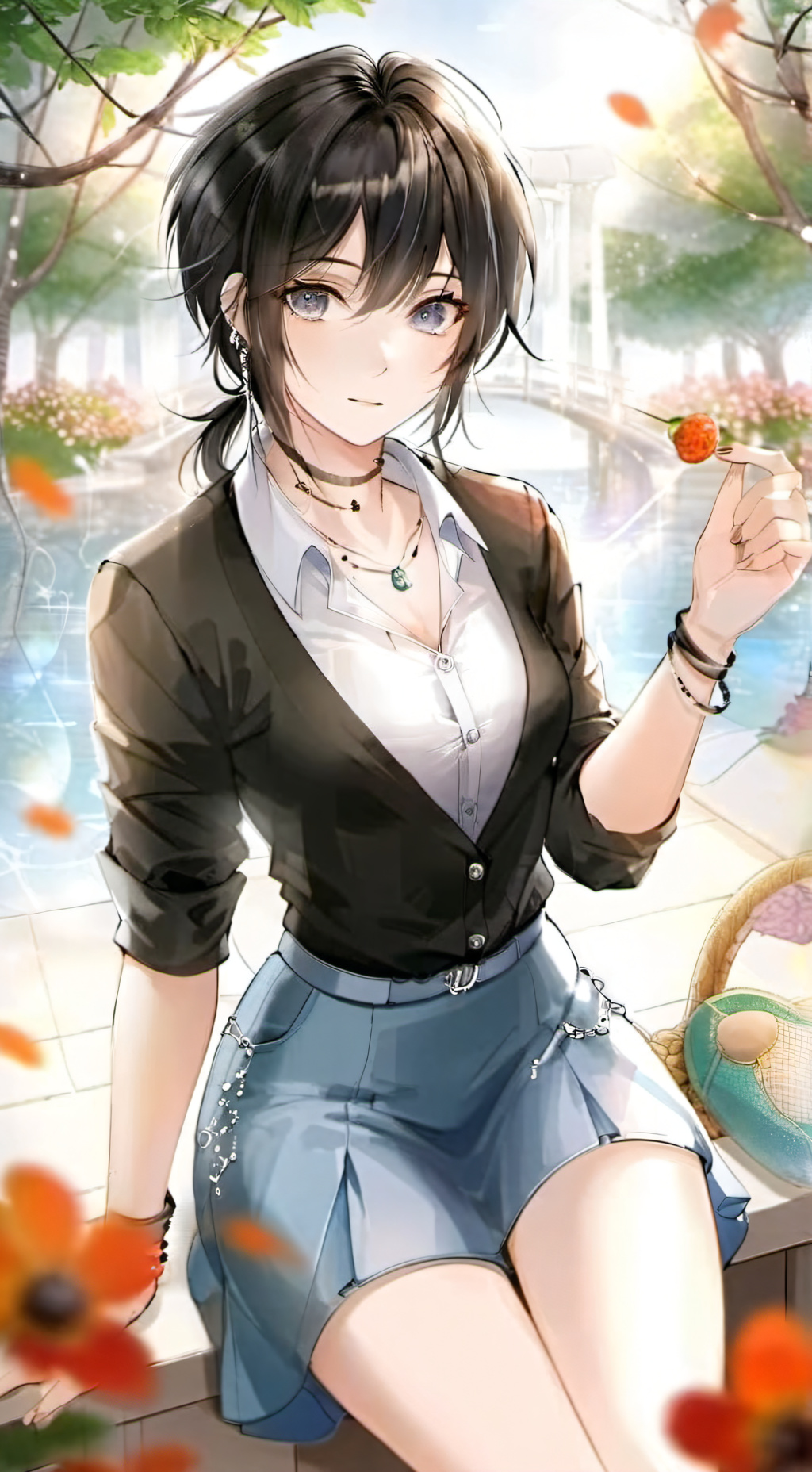 ai character: akari aoi background