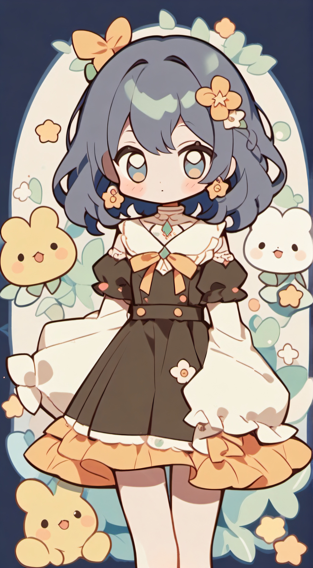 ai character: Autistic Sister background