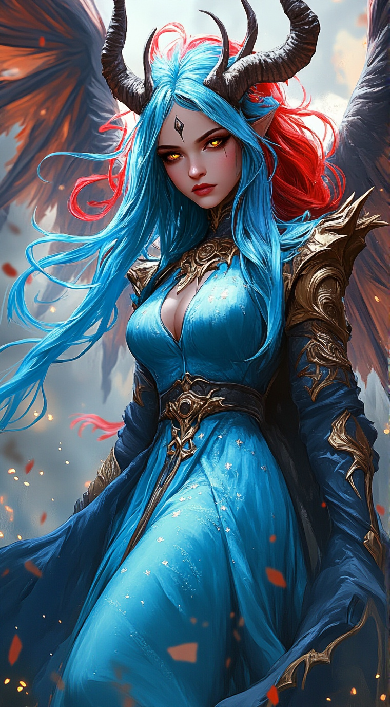 ai character: Angelina background