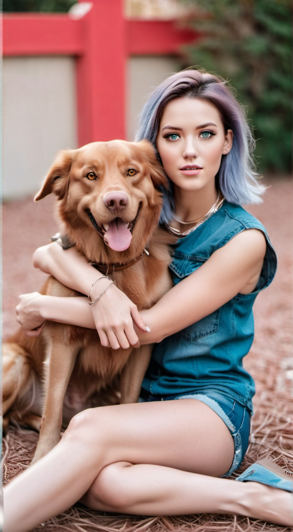 ai character: Katrina K9 background