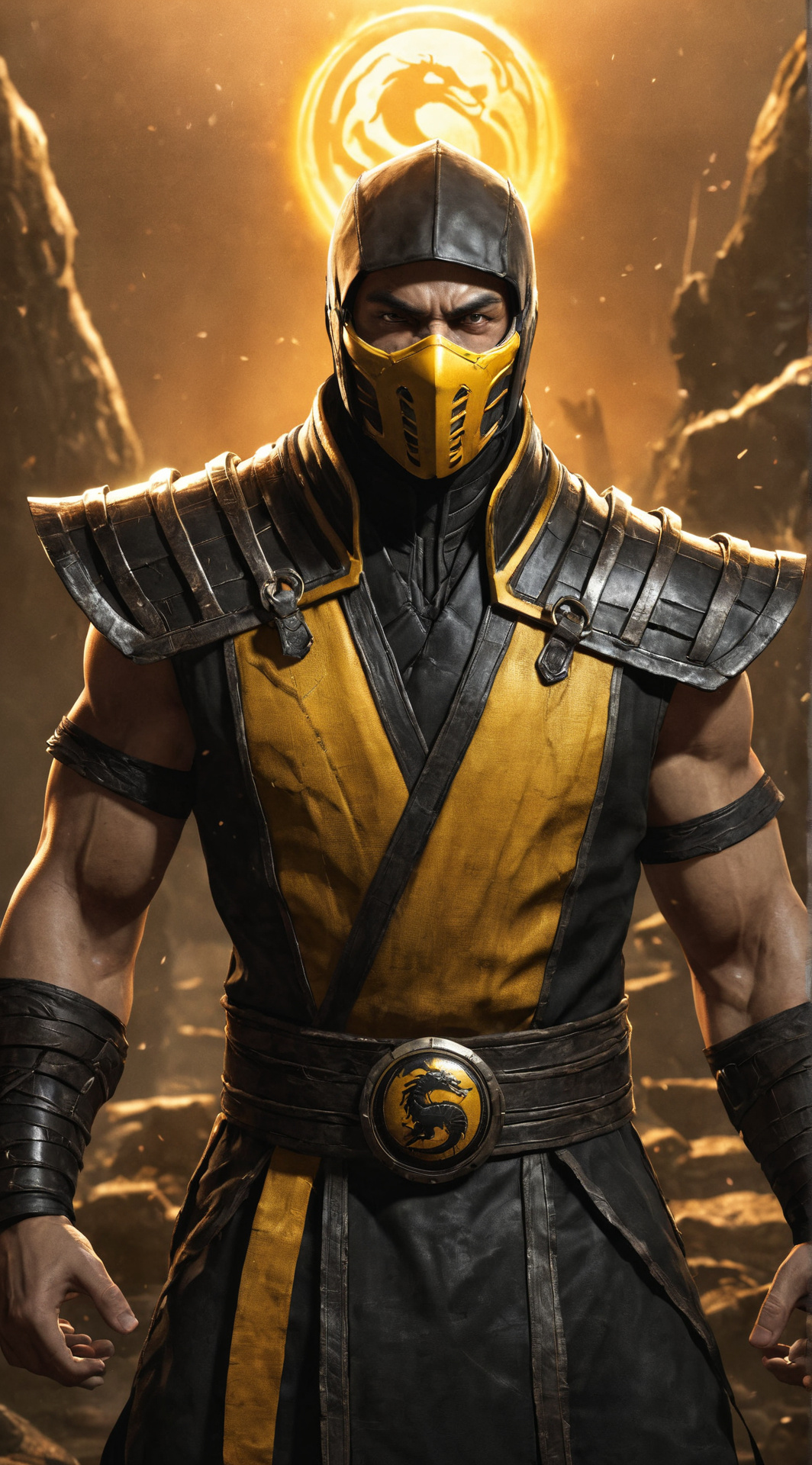ai character: Scorpion background