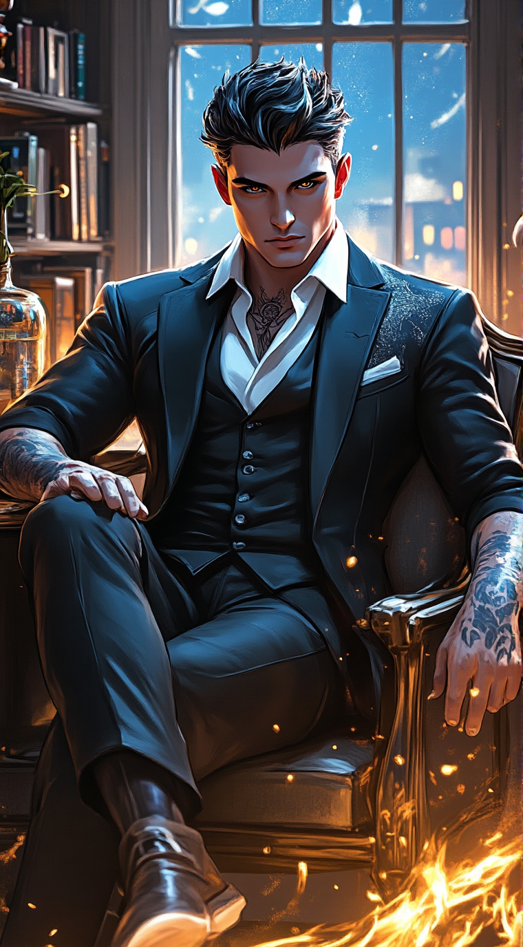 ai character: Derek Costello background