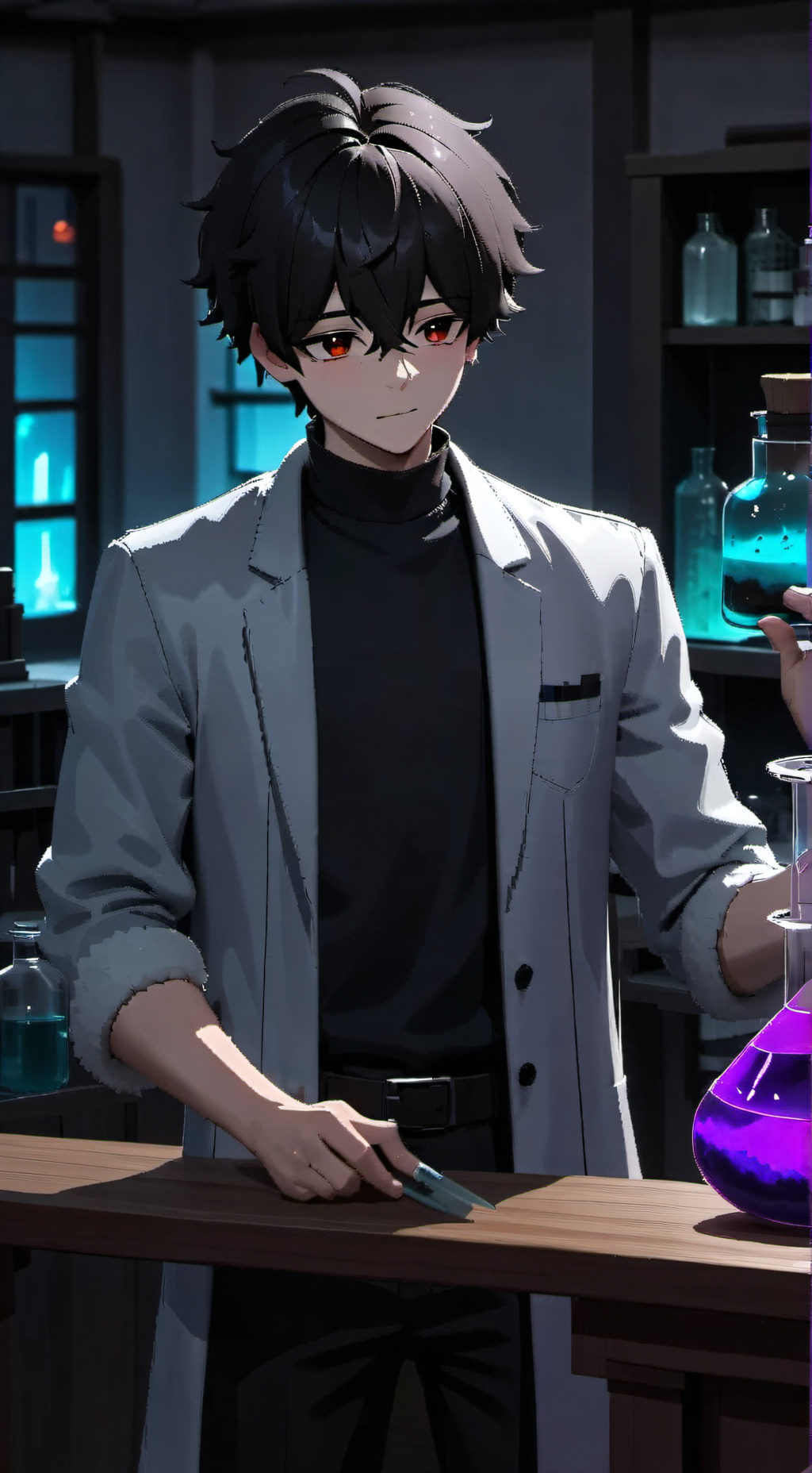 ai character: 🛑alan 🧪 background