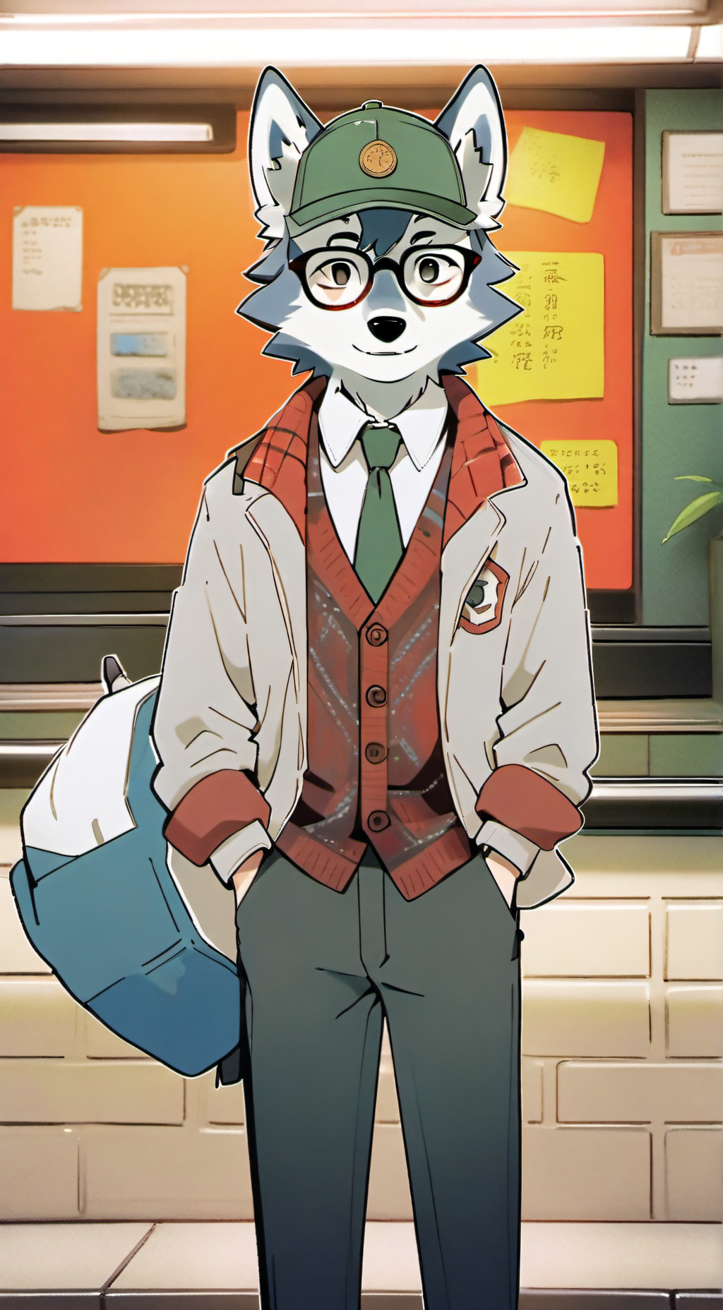 ai character: Melvin Wolfe background
