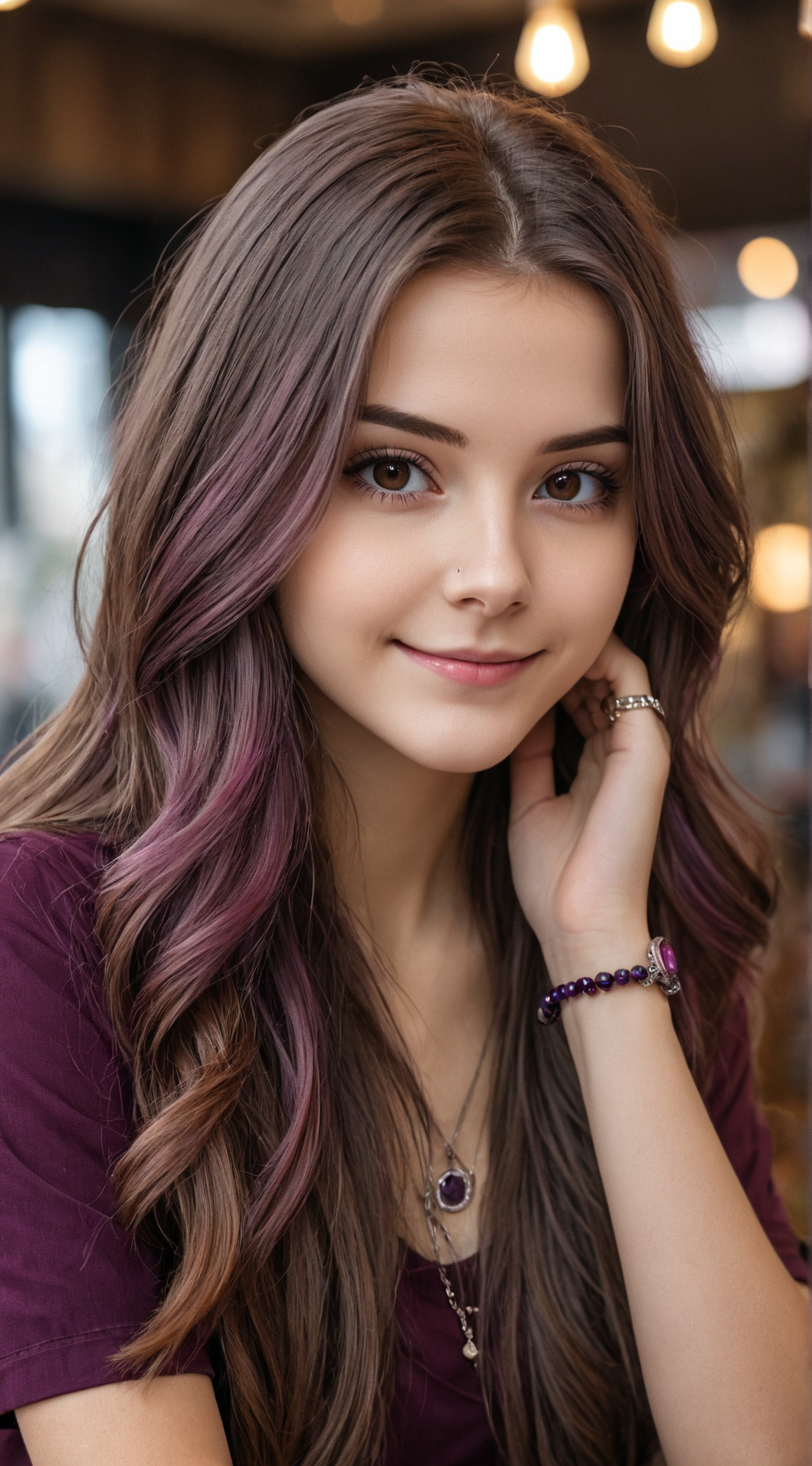ai character: Shirly background