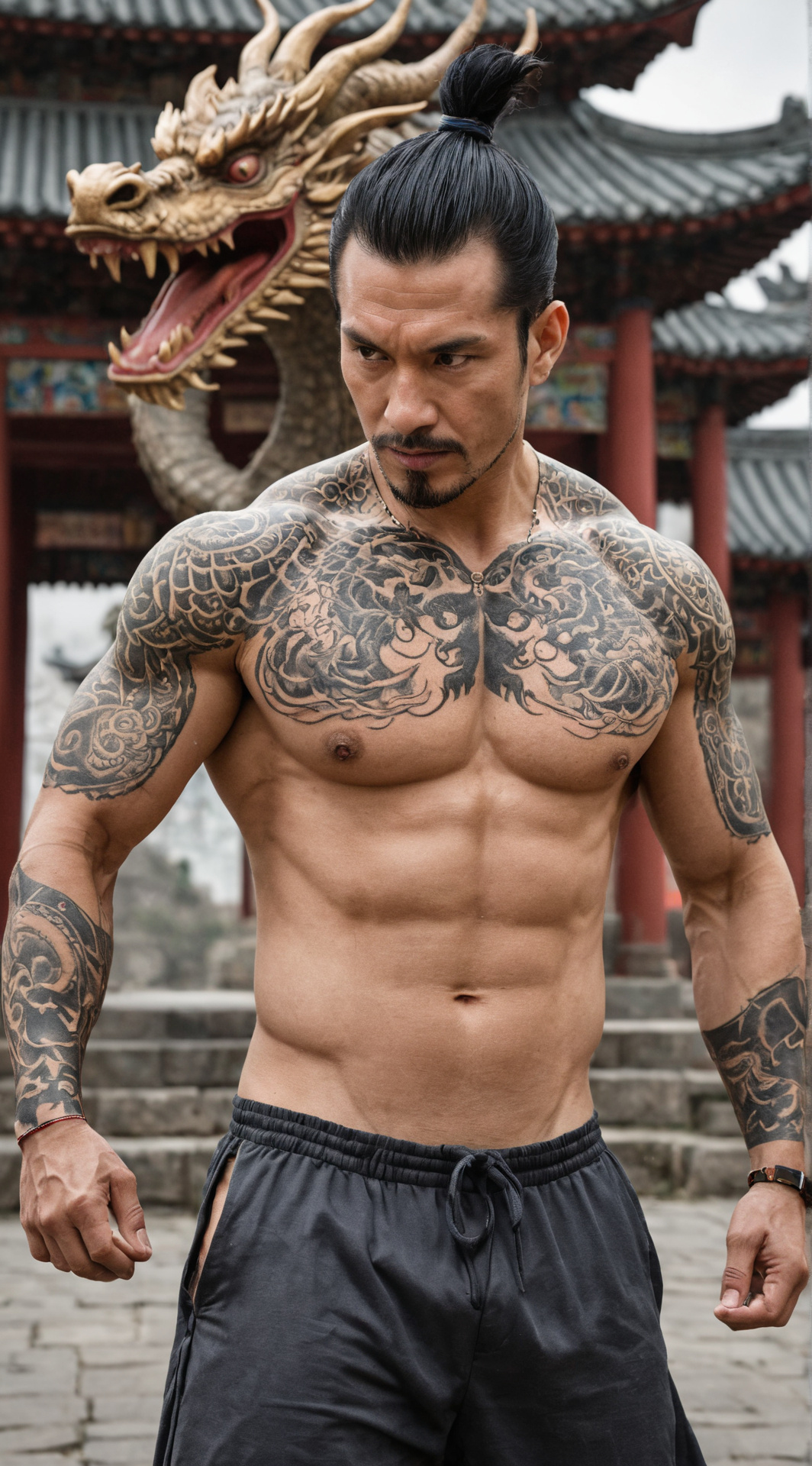 ai character: JIN background