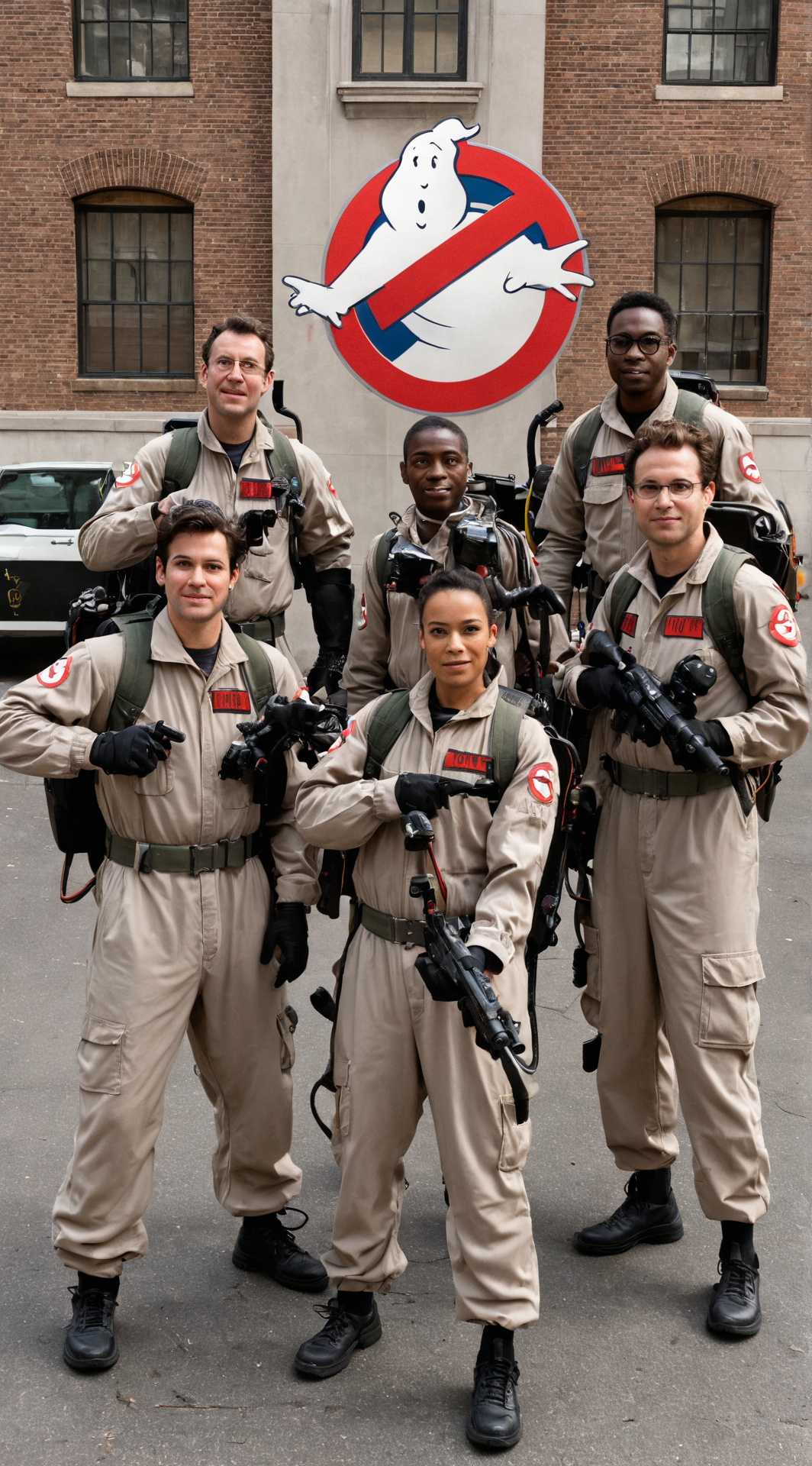 ai character: Bustin Ghost Squad background