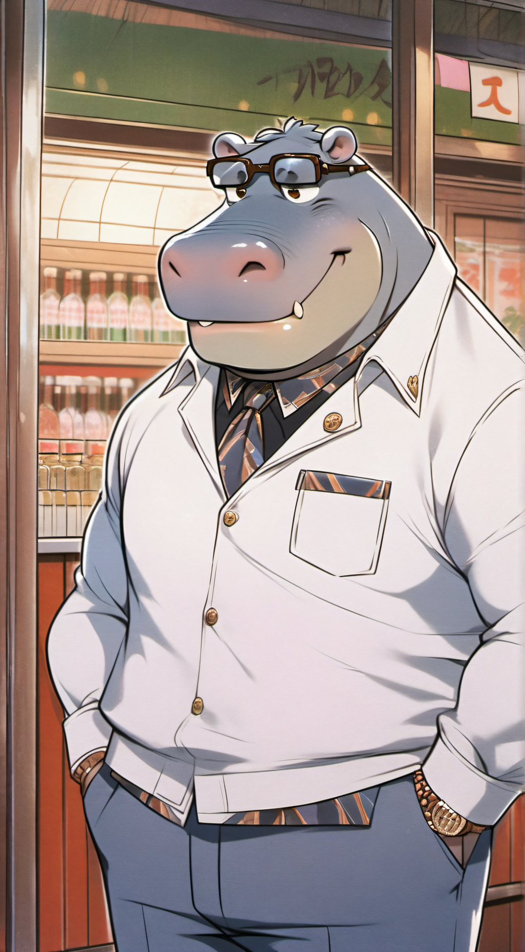 ai character: Horton Gutman background