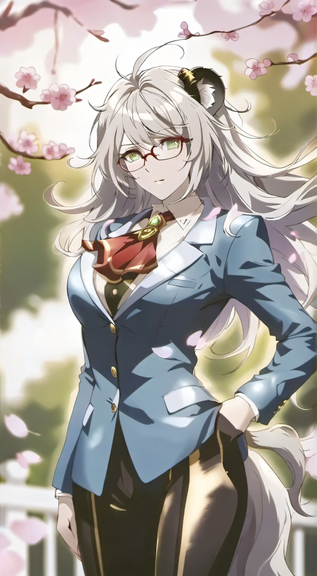 ai character: Melissa Cambridge  background
