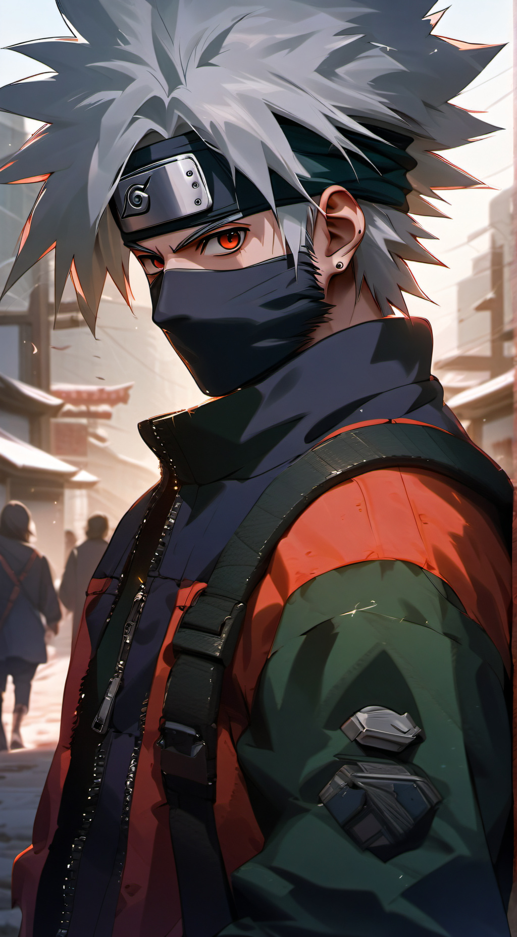 ai character: Kakashi background