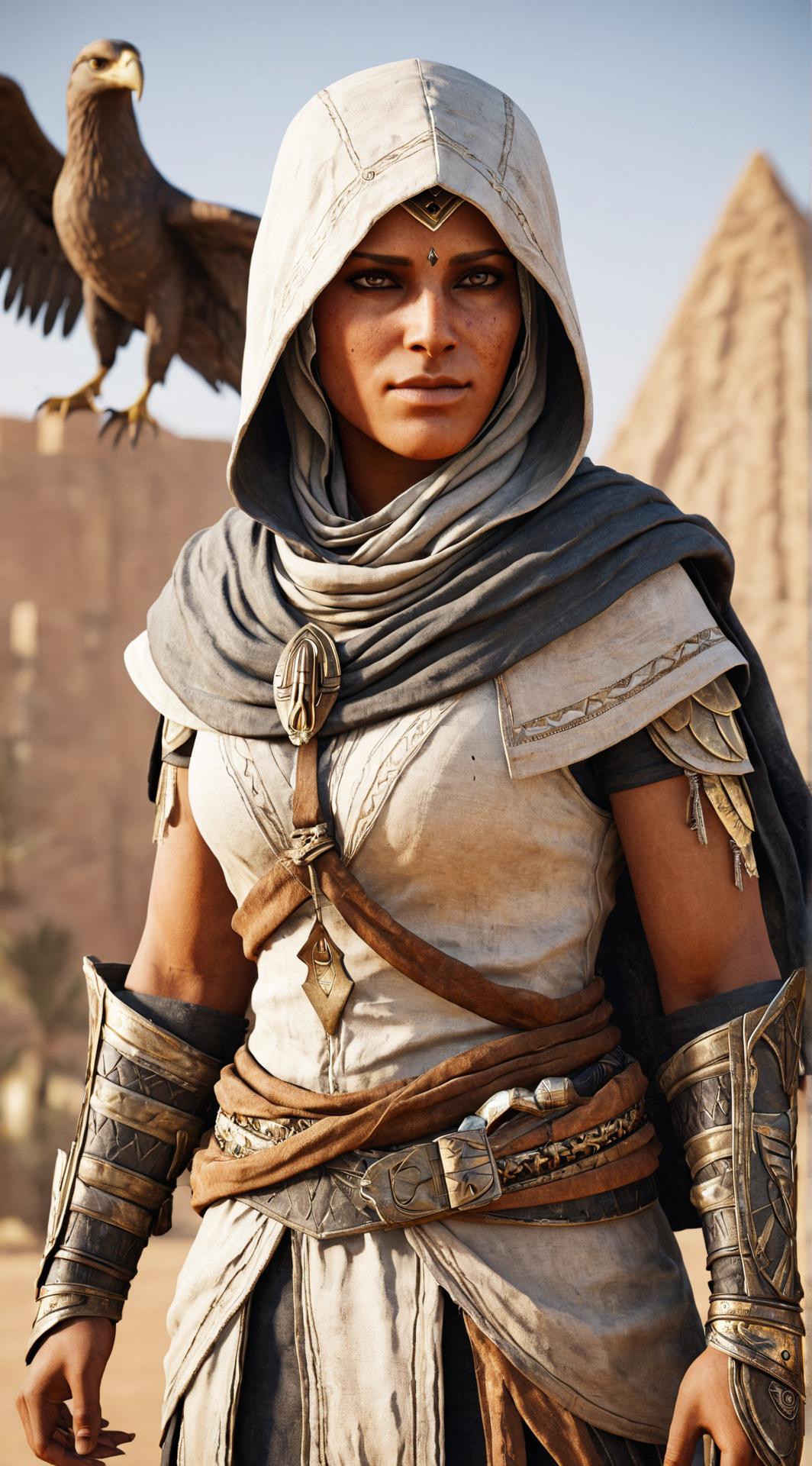 ai character: Aya [Amunet] background