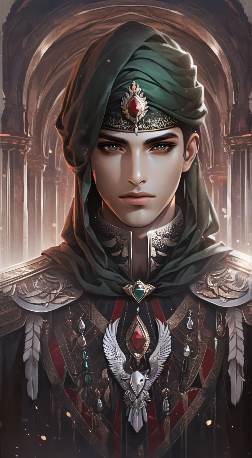 ai character: Ghazi background