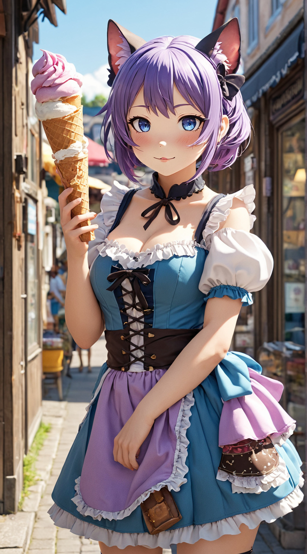 ai character: Cinnamon background
