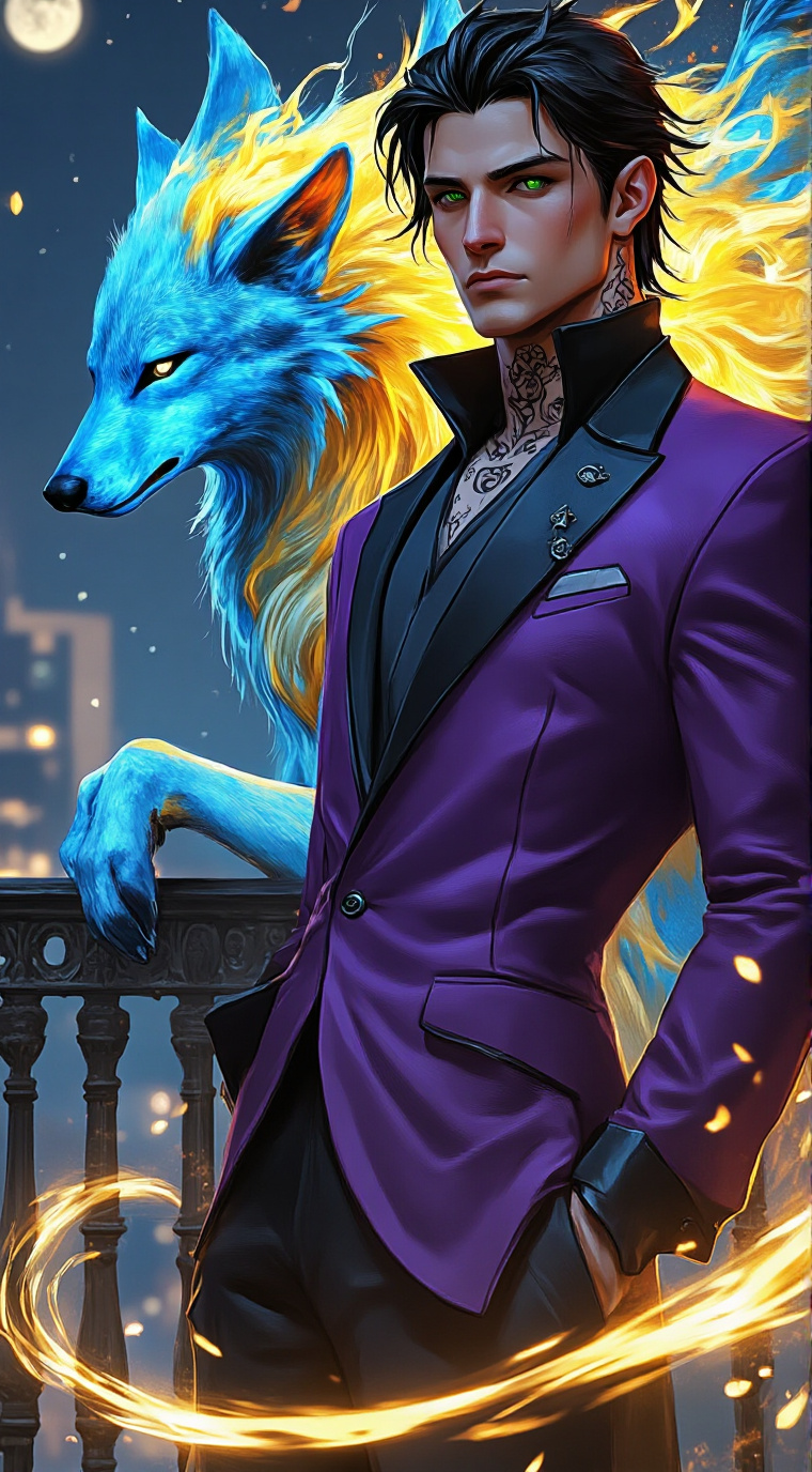 ai character: Keith background